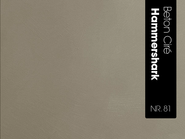 Beton Cire pakket - PRO-Serie: 81. Hammershark