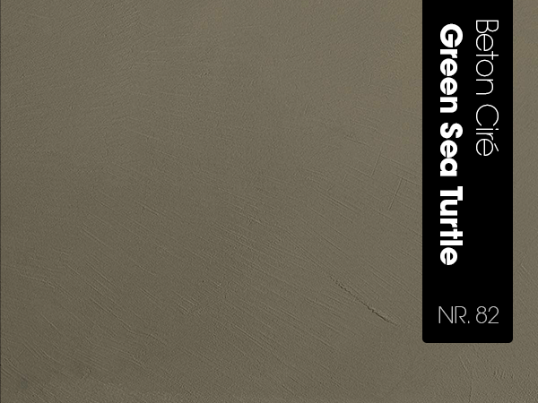 Beton Cire pakket - PRO-Serie: 82. Green Sea Turtle