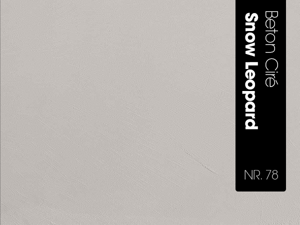 Beton Cire pakket - PRO-Serie: 78. Snow Leopard