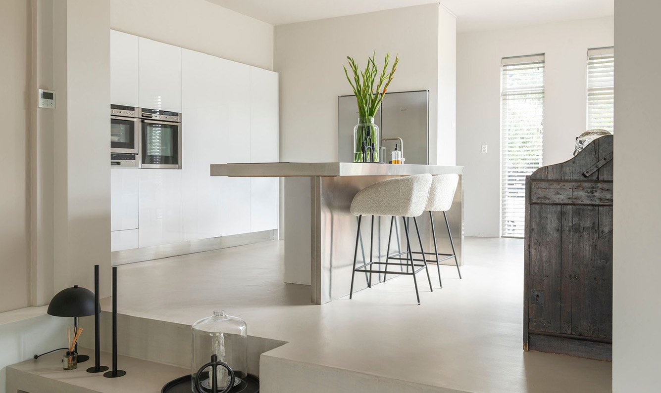 Beton Ciré Pakket Zelf Mengen Rag Vanaf €18 per m² Betonstunter