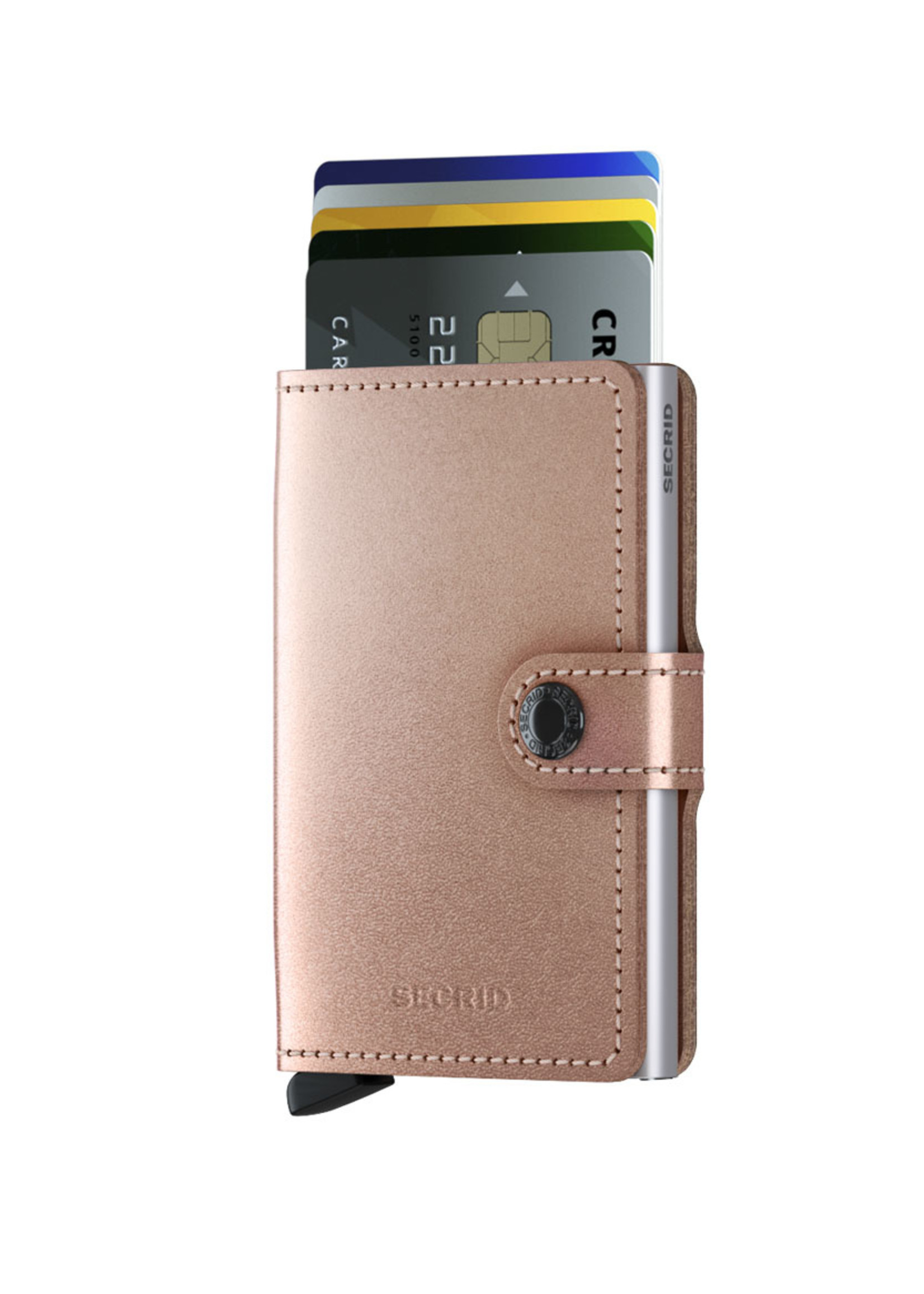 SECRID MINIWALLET METALLIC ROSE