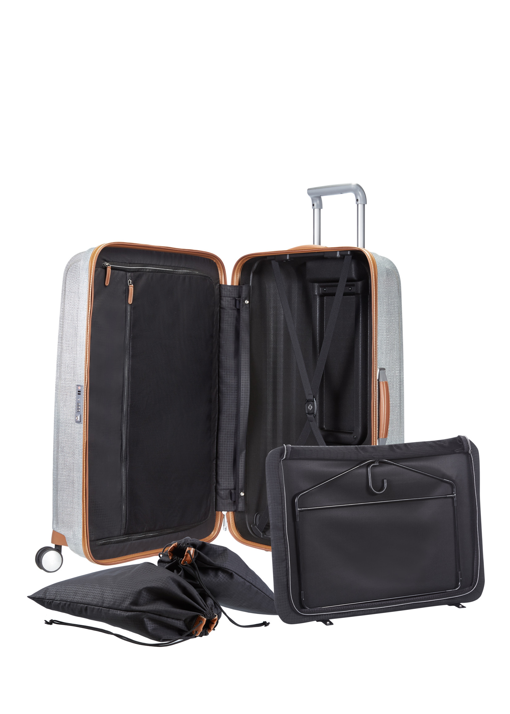 SAMSONITE LITE-CUBE DLX SPINNER 68 ALUMINIUM