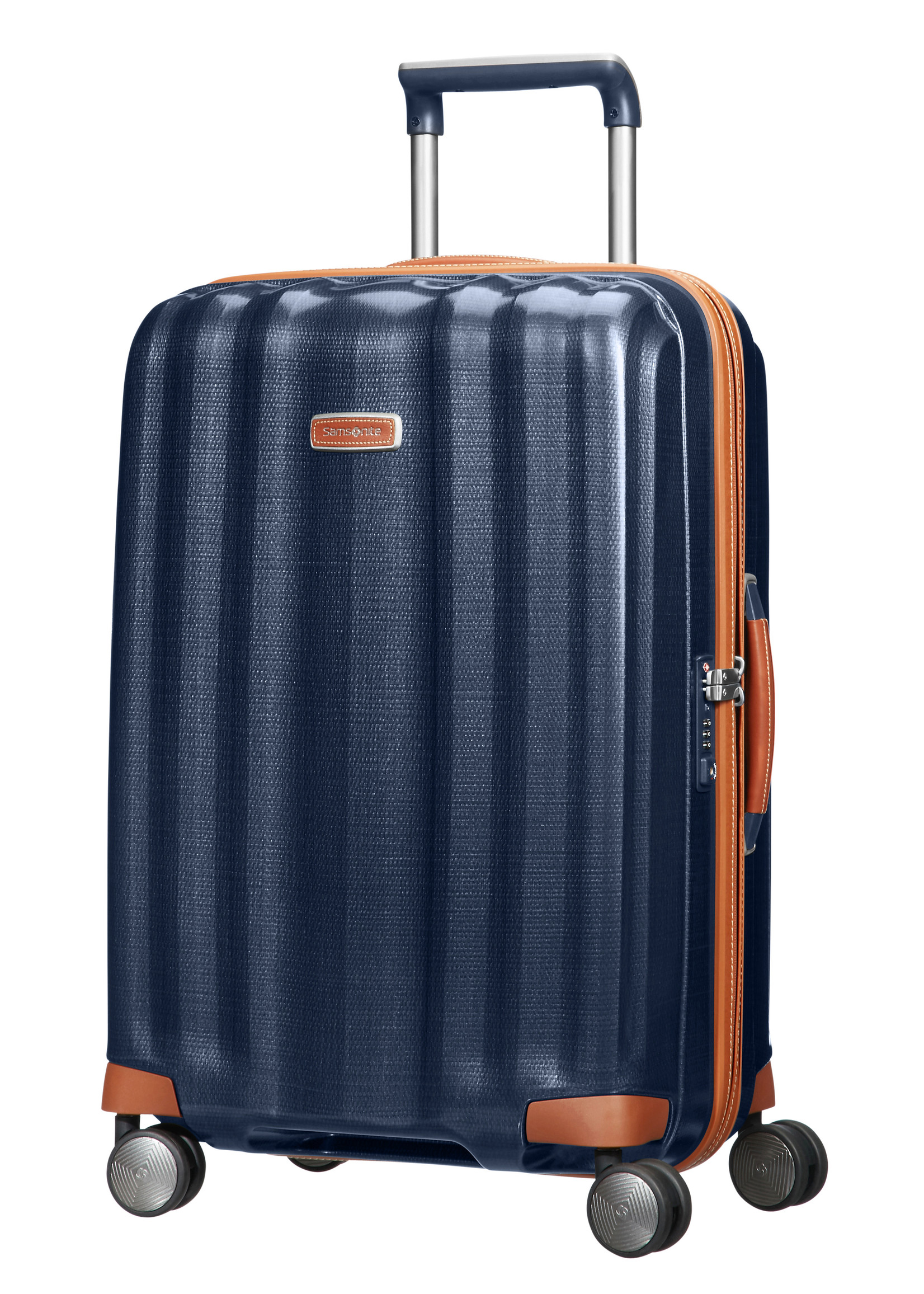 SAMSONITE LITE-CUBE DLX SPINNER 68 MIDNIGHT BLUE