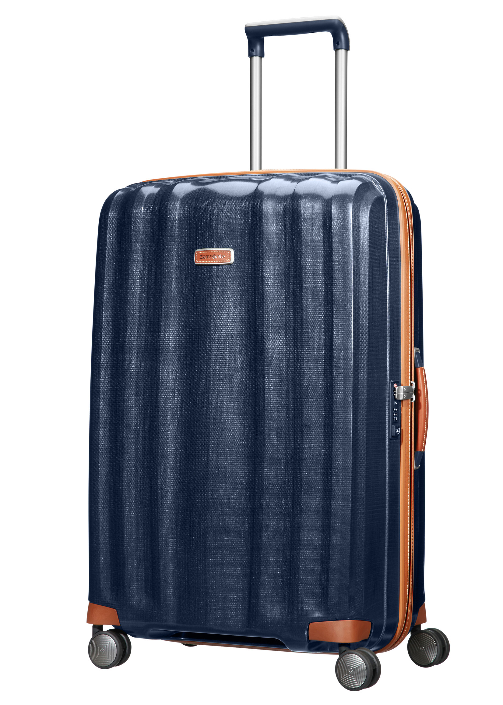 SAMSONITE LITE-CUBE DLX SPINNER 82 MIDNIGHT BLUE