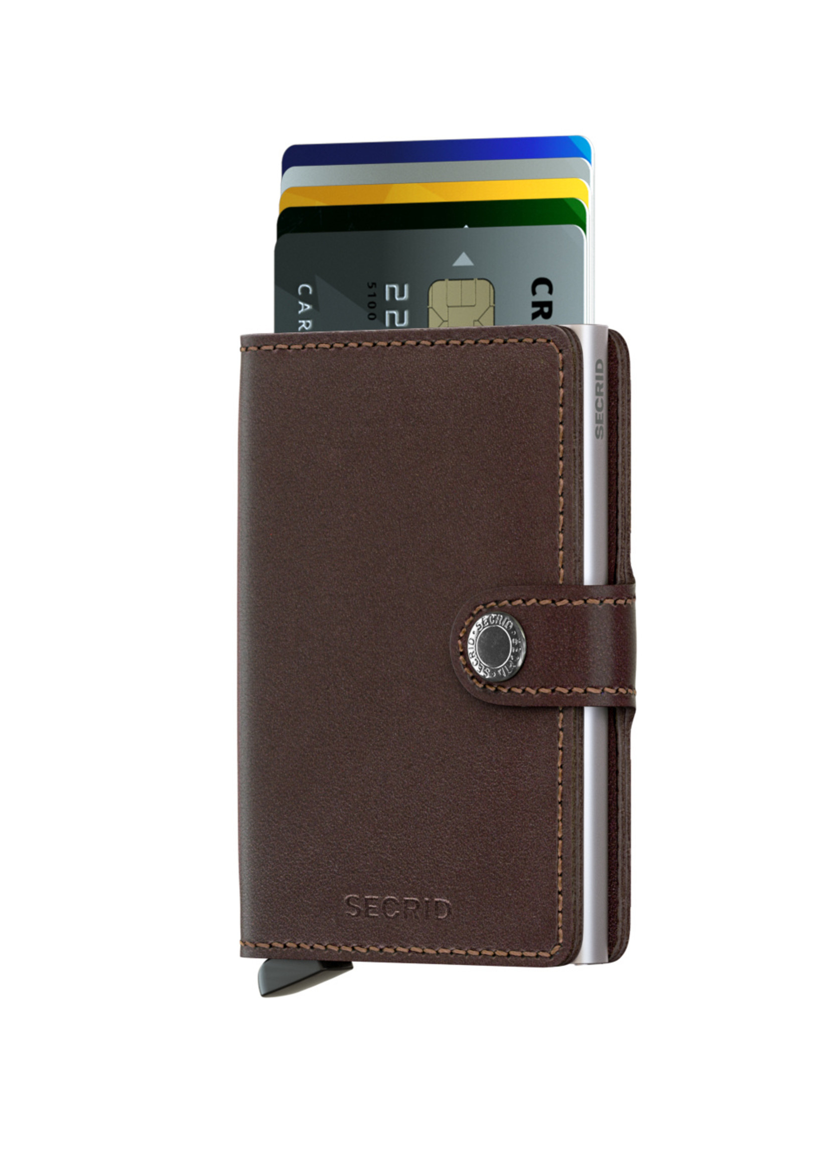 SECRID MINIWALLET ORIGINAL DARK BROWN