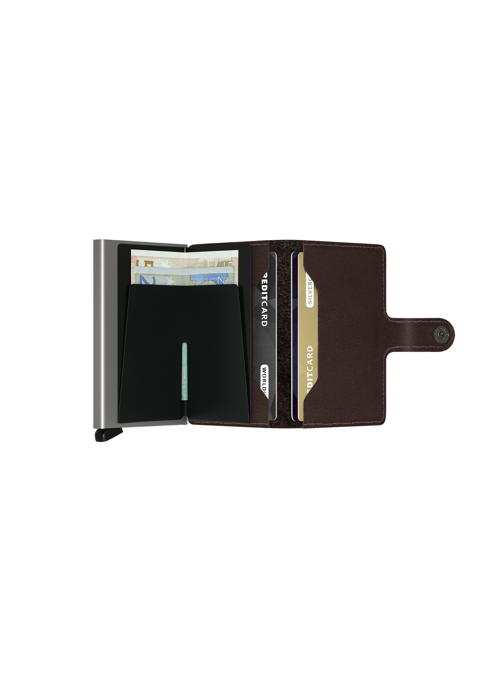 SECRID MINIWALLET ORIGINAL DARK BROWN