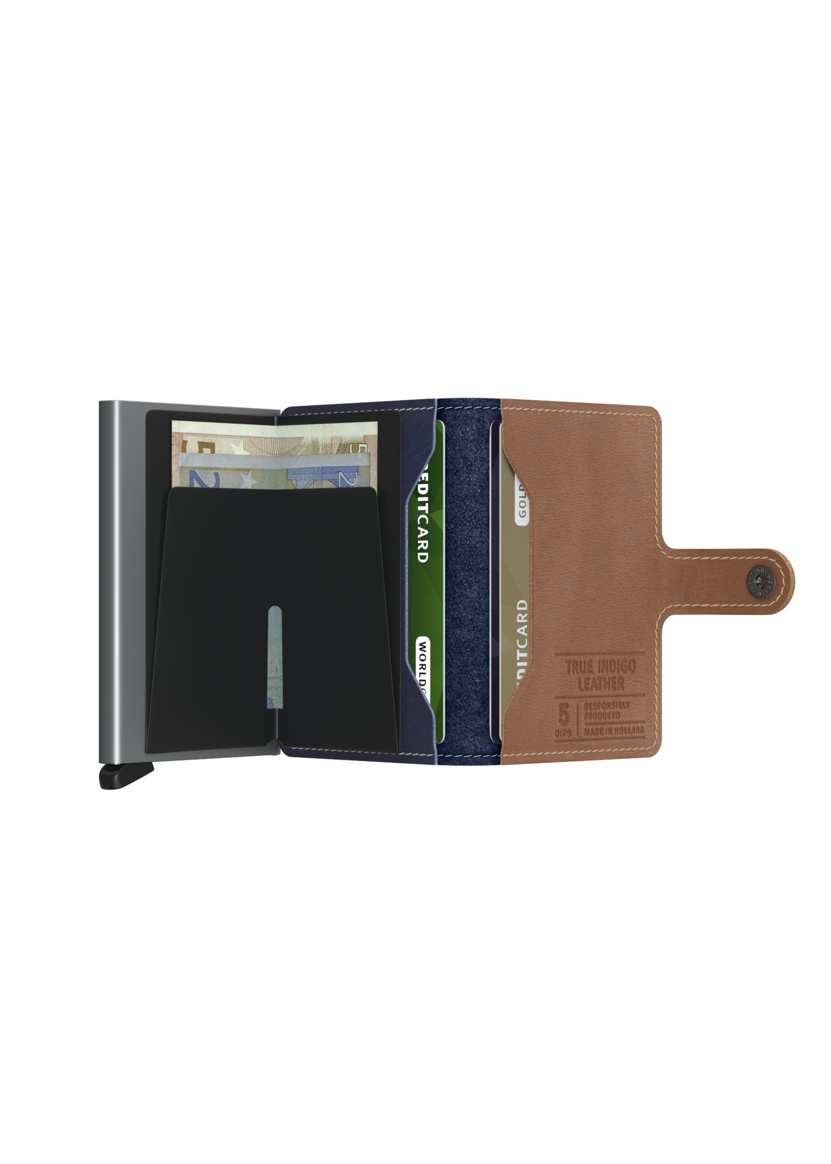 SECRID MINIWALLET INDIGO 5-TITANIUM