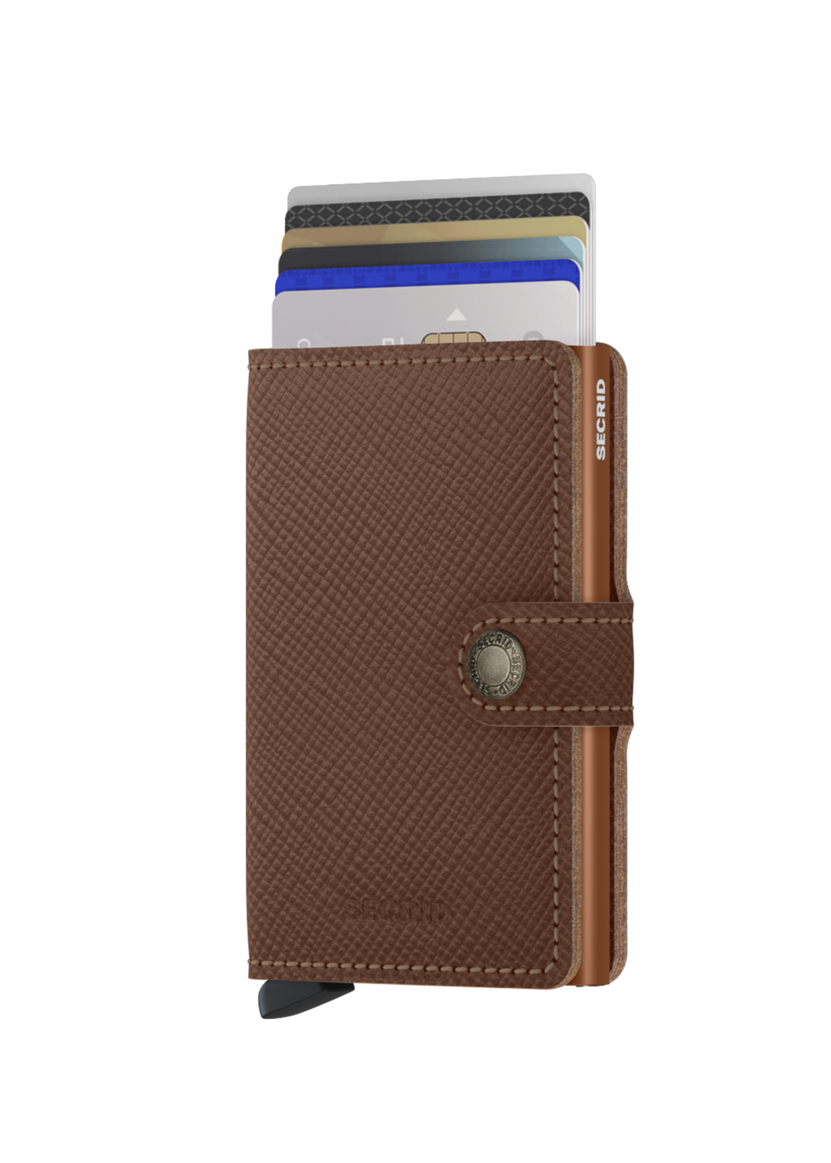 SECRID MINIWALLET SAFFIANO CARAMEL