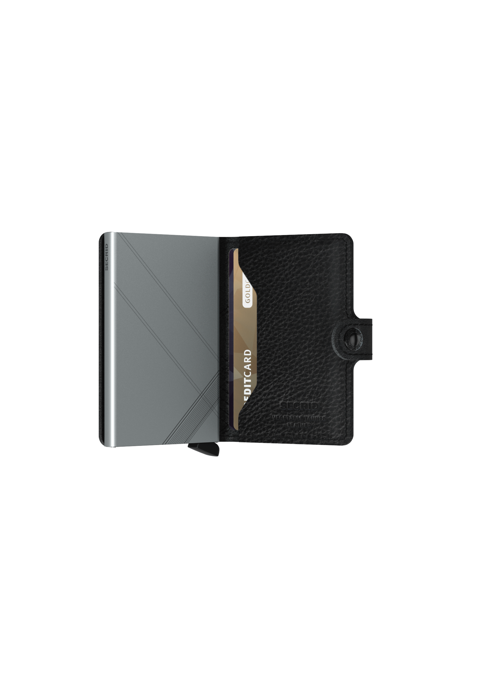 SECRID MINIWALLET STICH LINEA BLACK