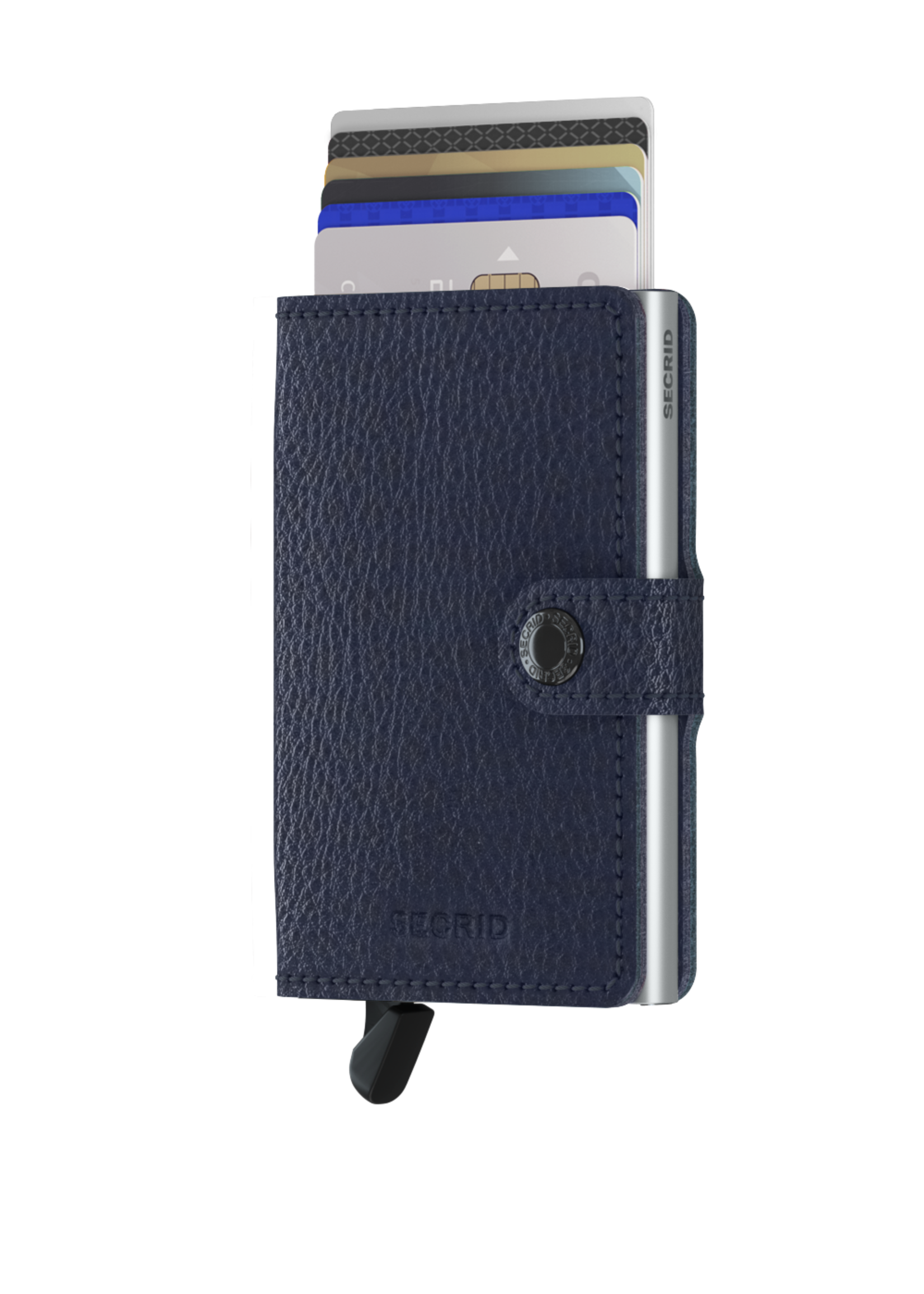 SECRID MINIWALLET VEG NAVY-SILVER