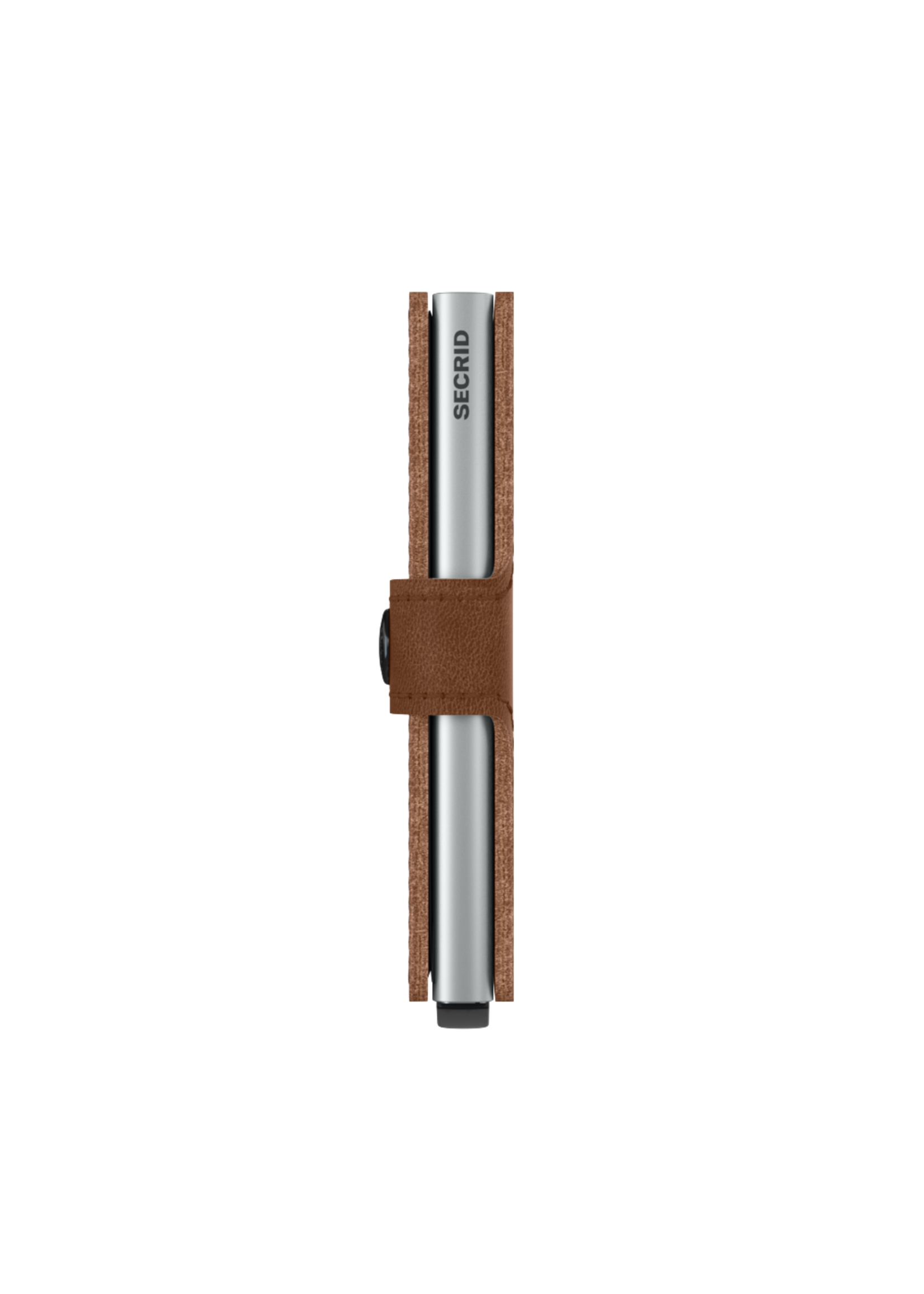 SECRID MINIWALLET VINTAGE COGNAC-SILVER