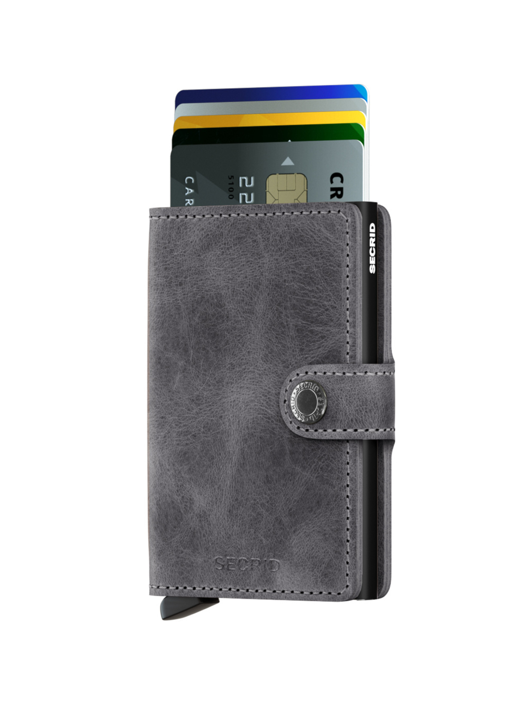 SECRID MINIWALLET VINTAGE GREY-BLACK