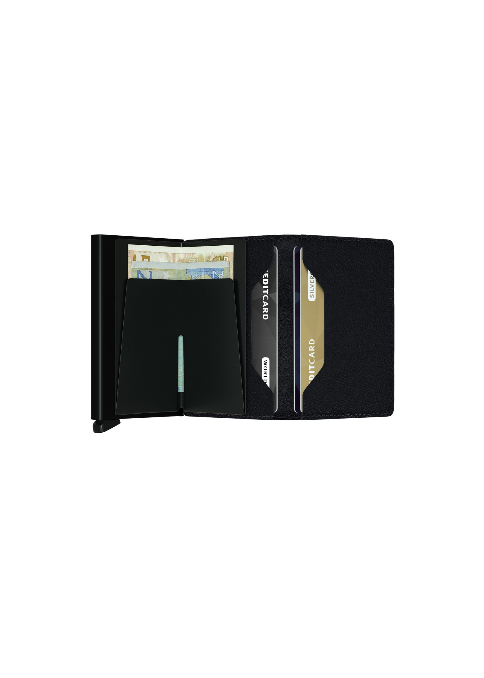 SECRID SLIMWALLET CRISPLE BLACK