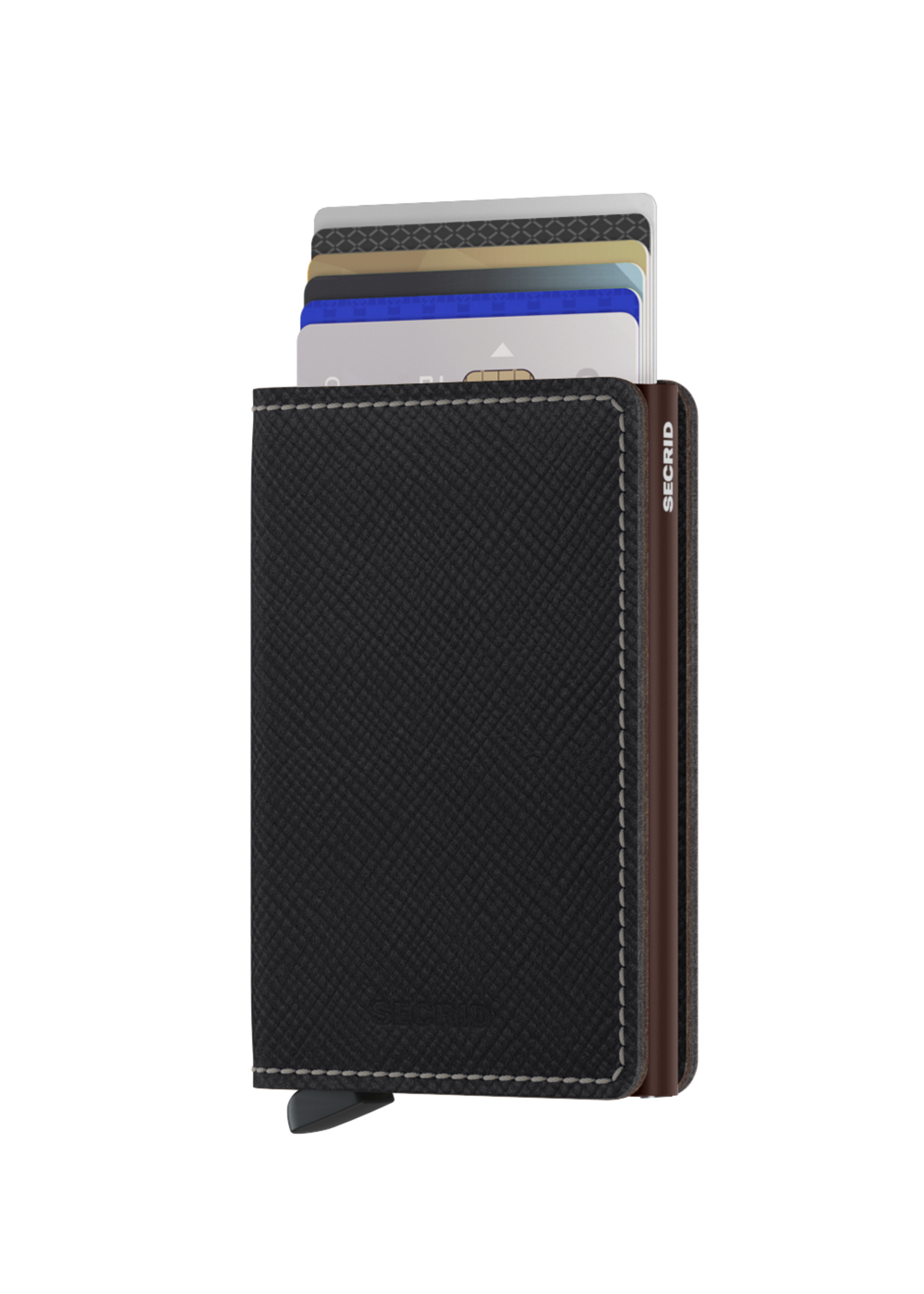 SECRID SLIMWALLET SAFFIANO BROWN