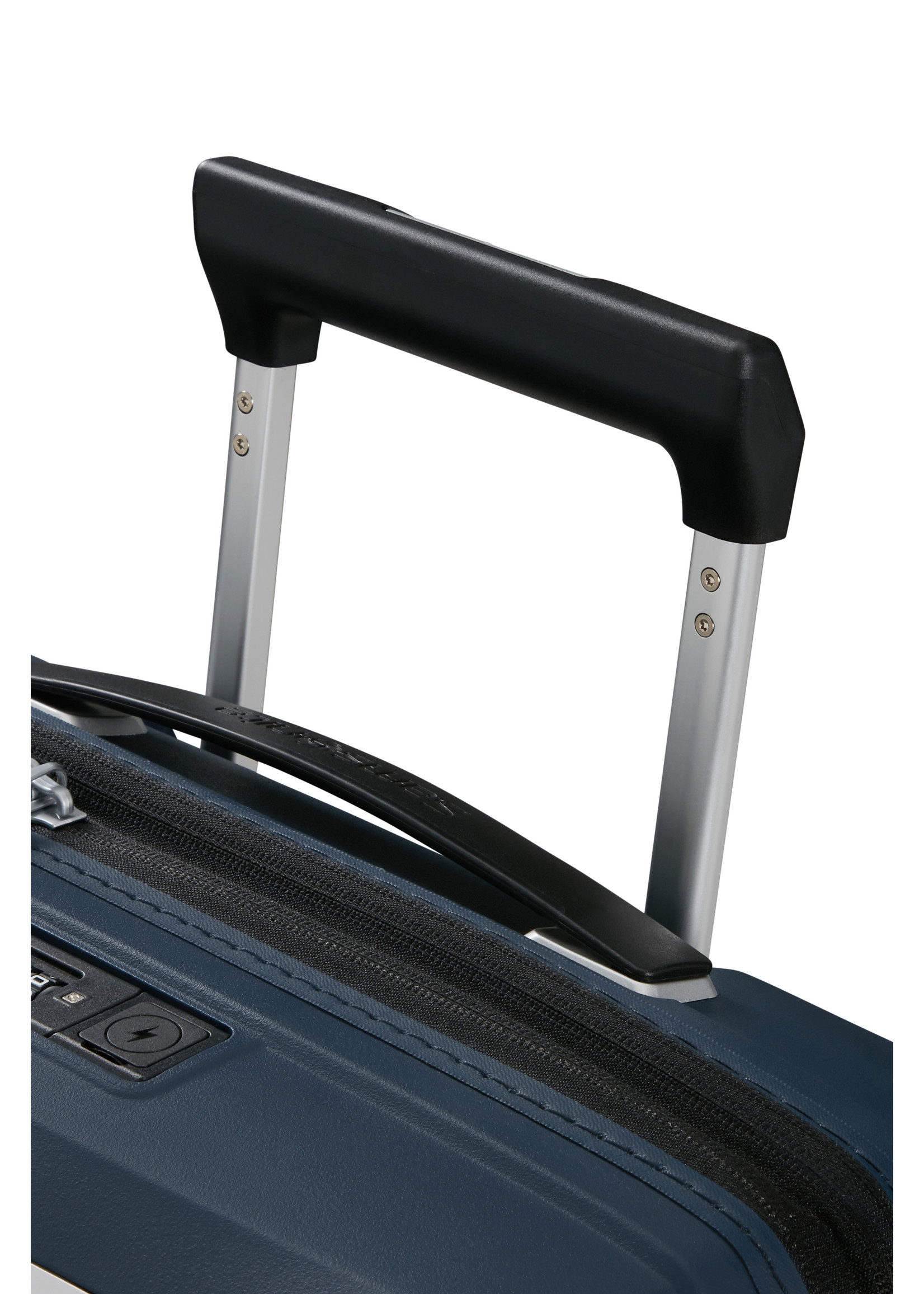 SAMSONITE UPSCAPE SPINNER 55 EXP BLUE NIGHTS