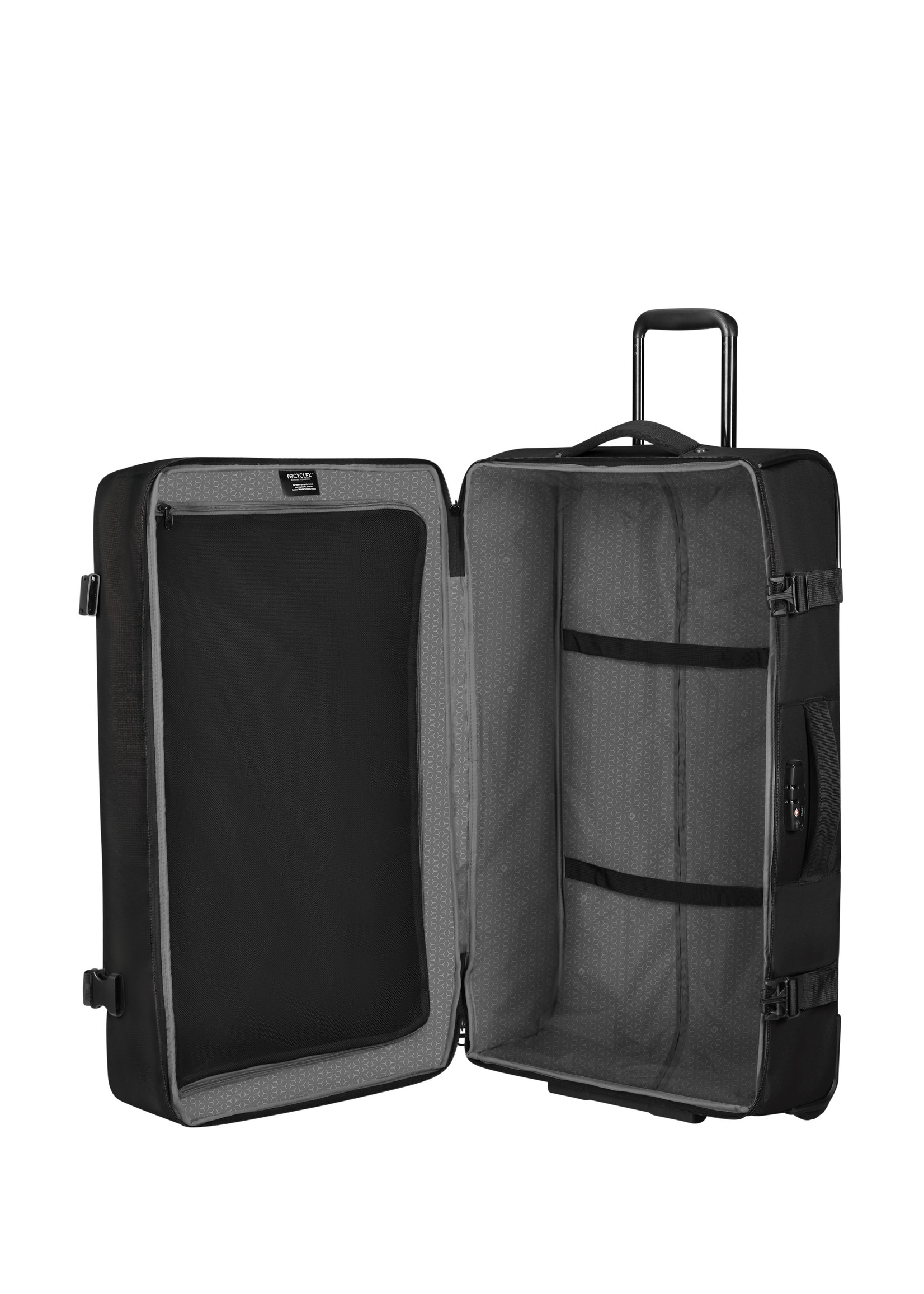SAMSONITE ROADER DUFFLE WHEELS 79 DEEP BLACK