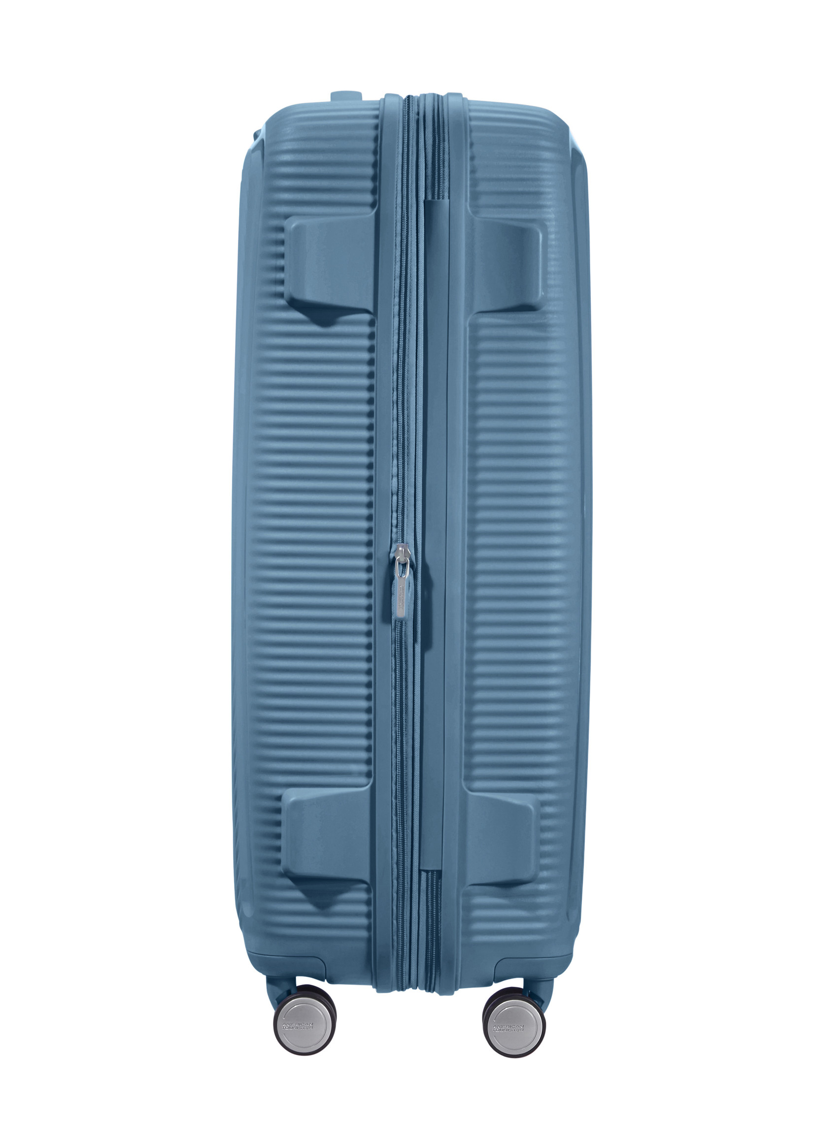 AMERICAN TOURISTER SOUNDBOX SPINNER 77 EXP STONE BLUE