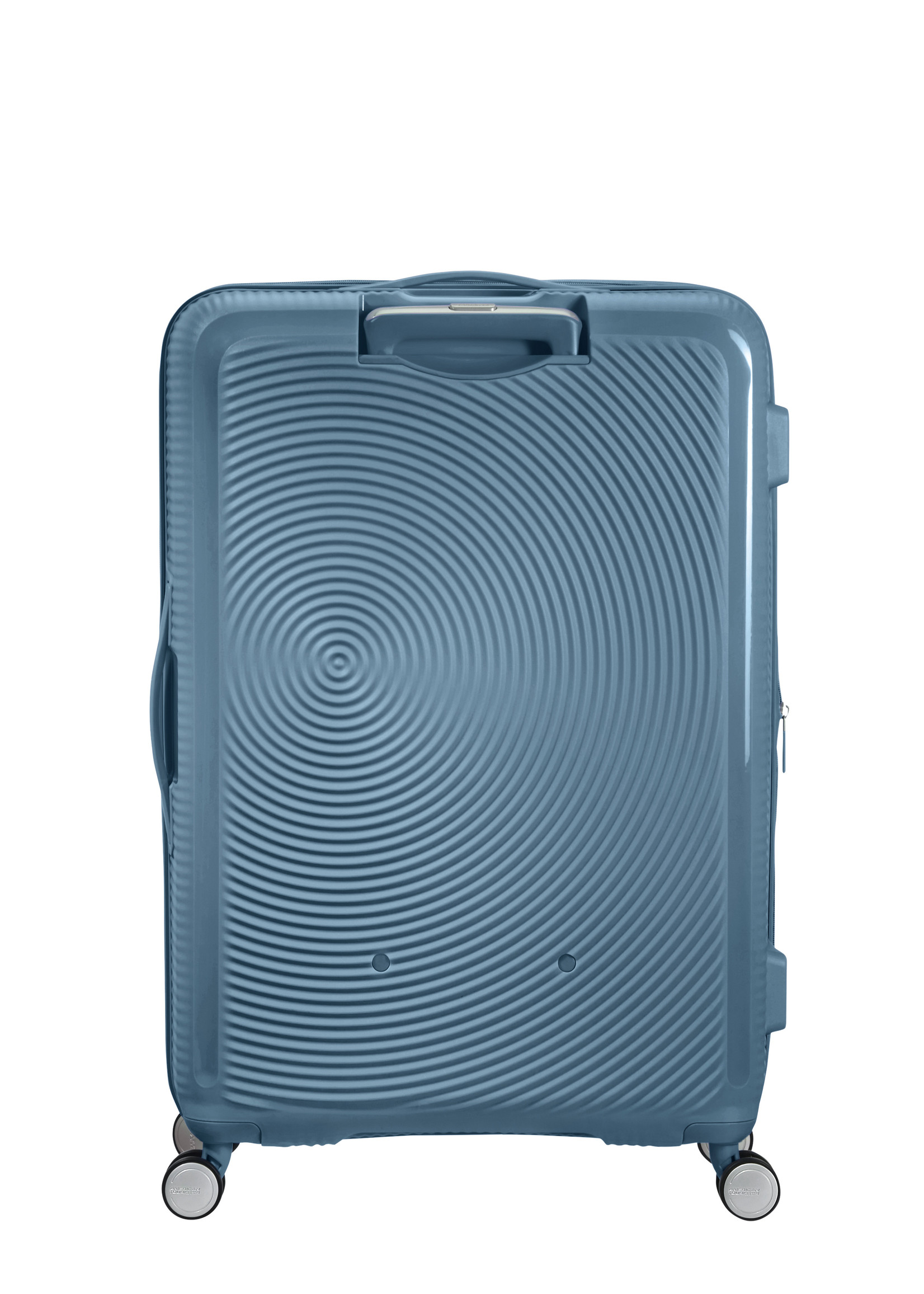 AMERICAN TOURISTER SOUNDBOX SPINNER 77 EXP STONE BLUE