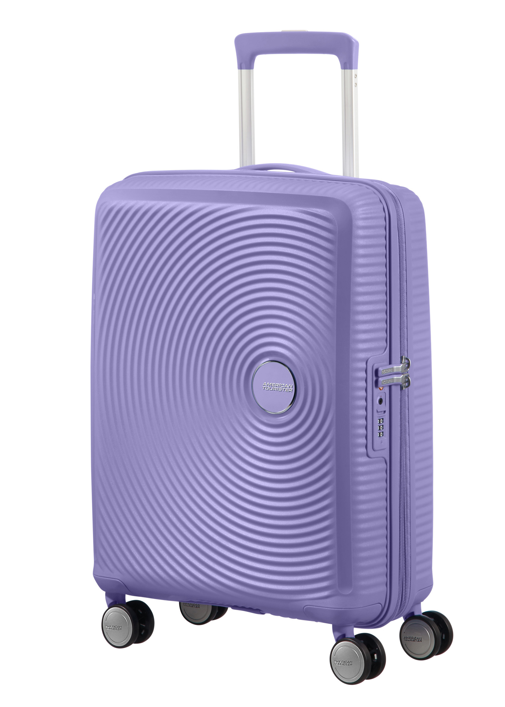 AMERICAN TOURISTER SOUNDBOX  SPINNER 55 EXP LAVENDER