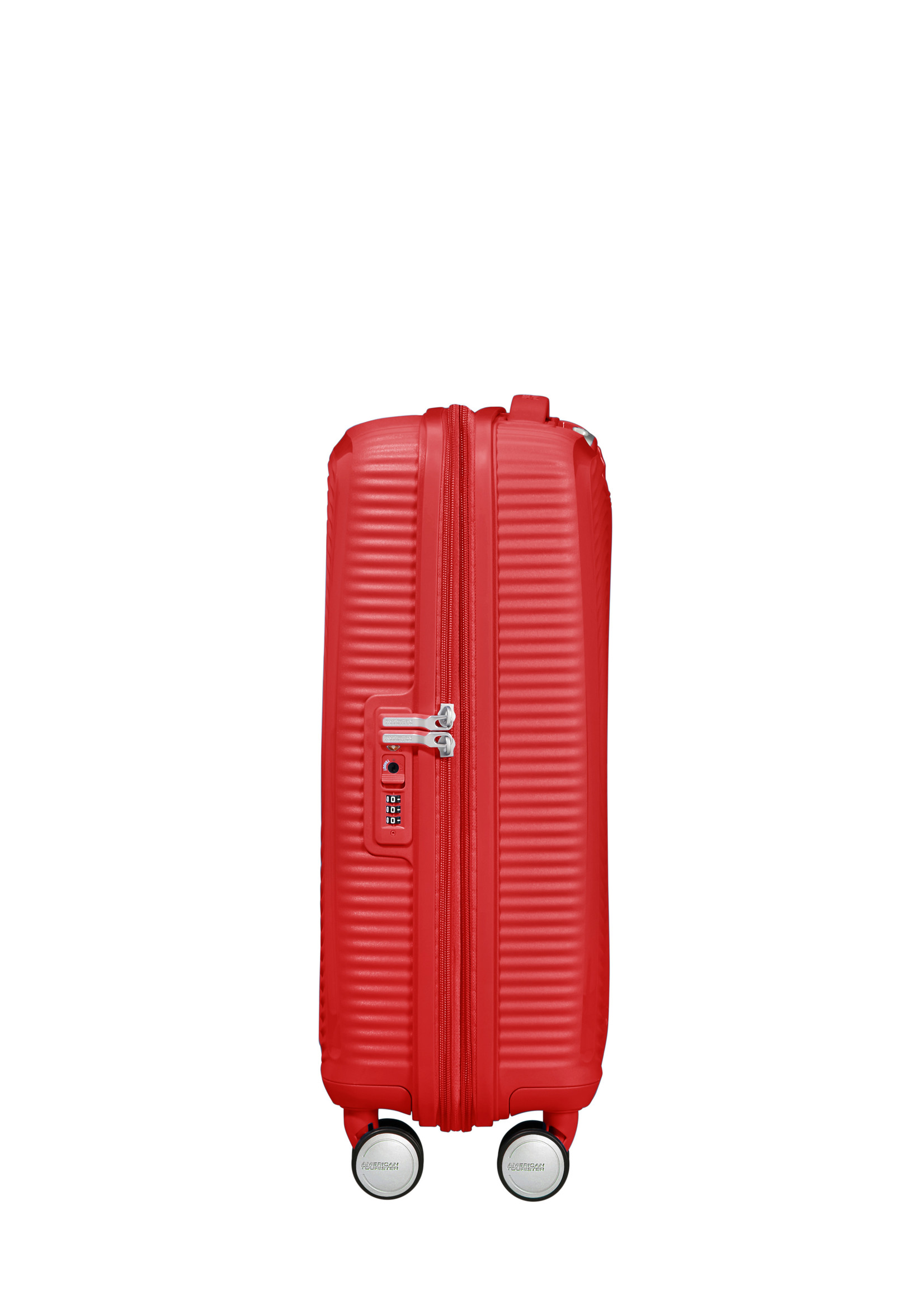 AMERICAN TOURISTER SOUNDBOX  SPINNER 55 EXP CORAL RED