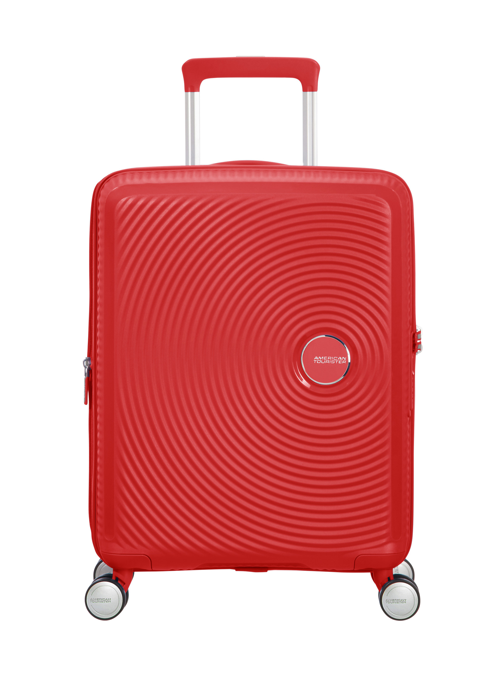 AMERICAN TOURISTER SOUNDBOX  SPINNER 55 EXP CORAL RED