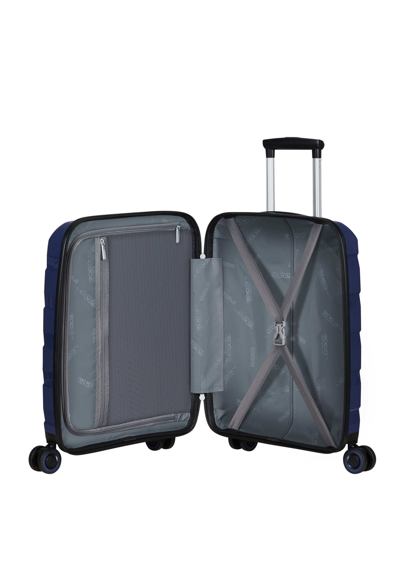 AMERICAN TOURISTER AIR MOVE SPINNER 55 MIDNIGHT NAVY