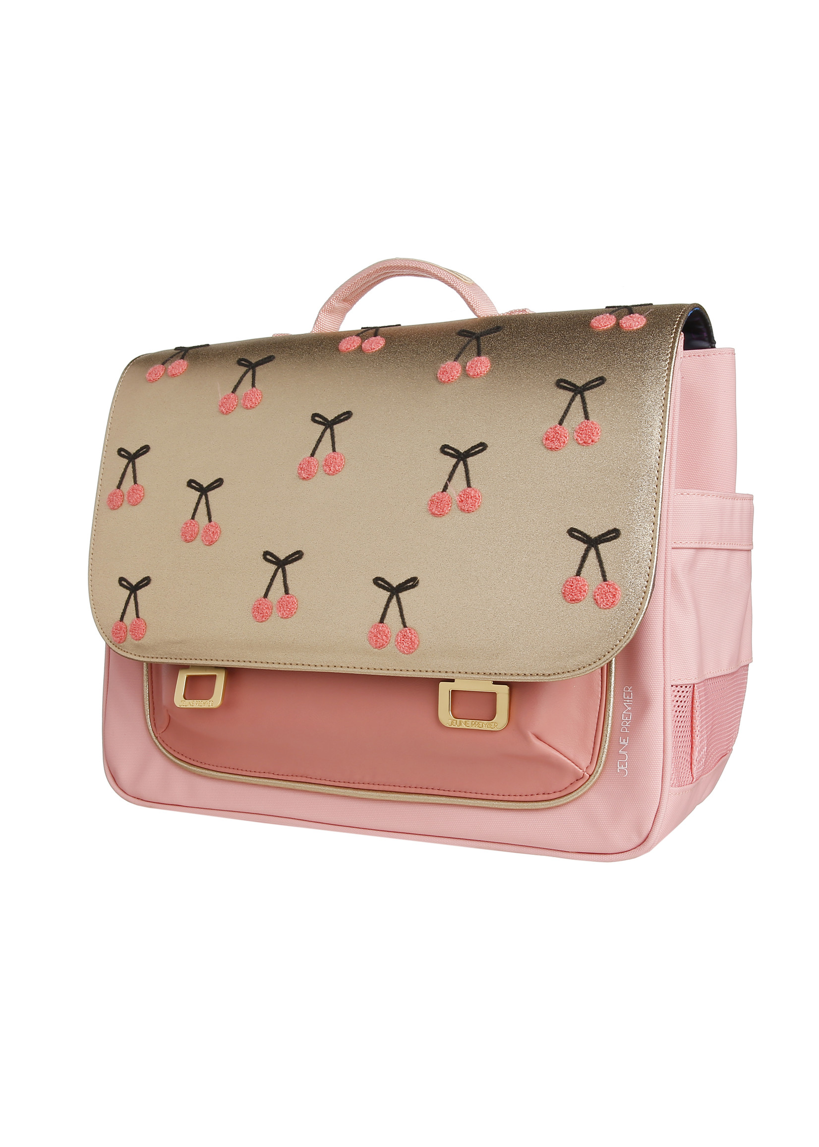 JEUNE PREMIER It Bag Midi Cherry Pompon