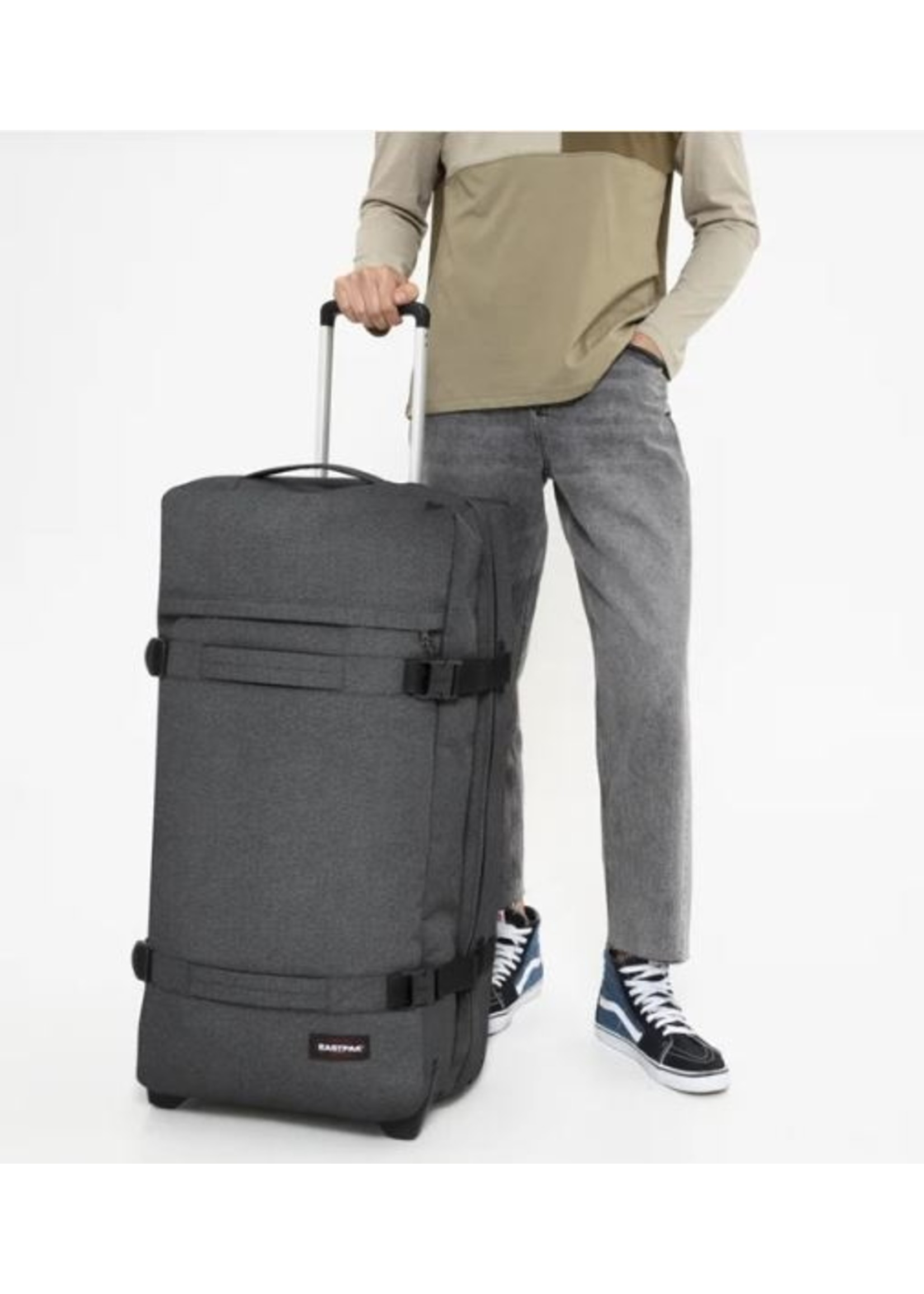 EASTPAK TRANSIT'R L Black Denim