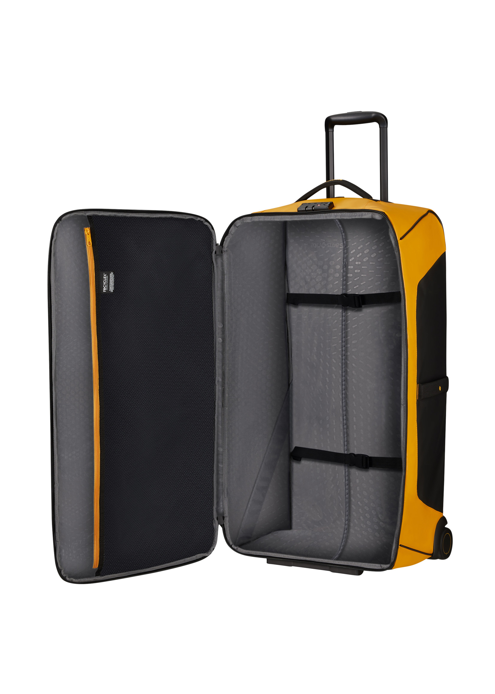 SAMSONITE ECODIVER DUFFLE WHEELS 79 YELLOW