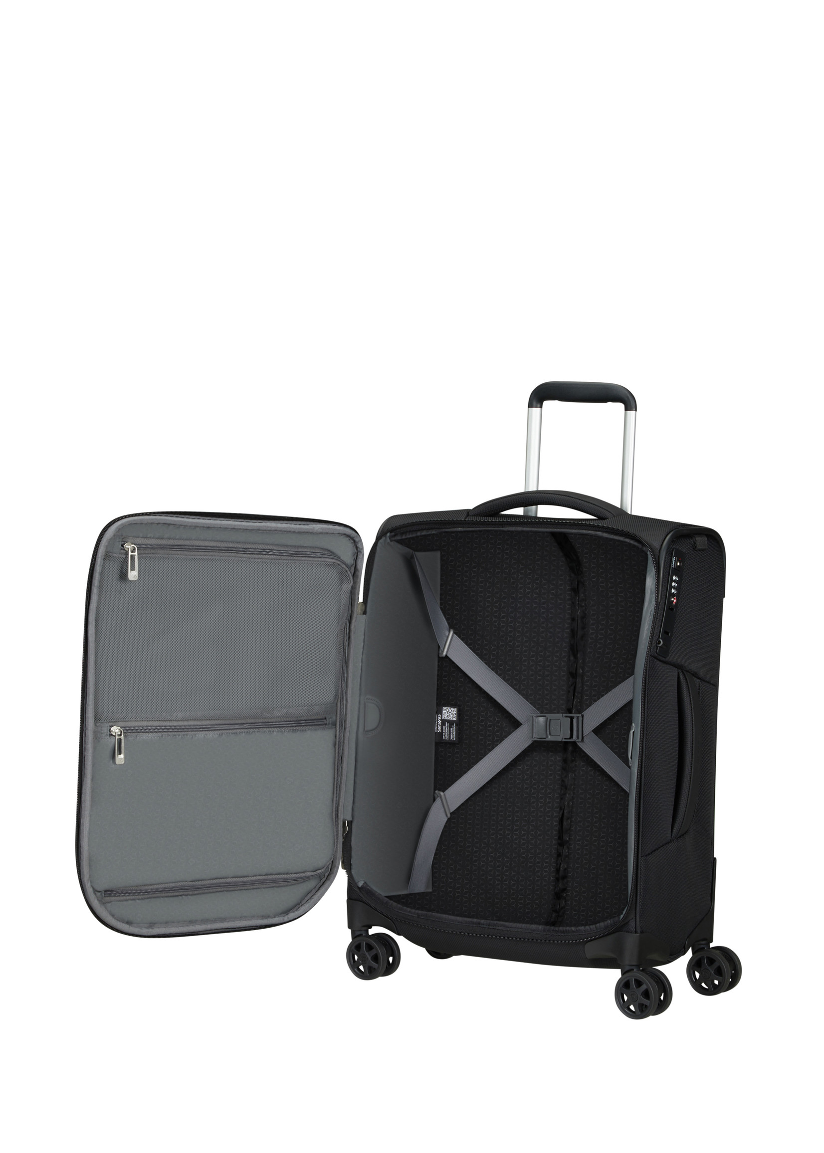 SAMSONITE RESPARK SPINNER 55 STRICT OZONE BLACK