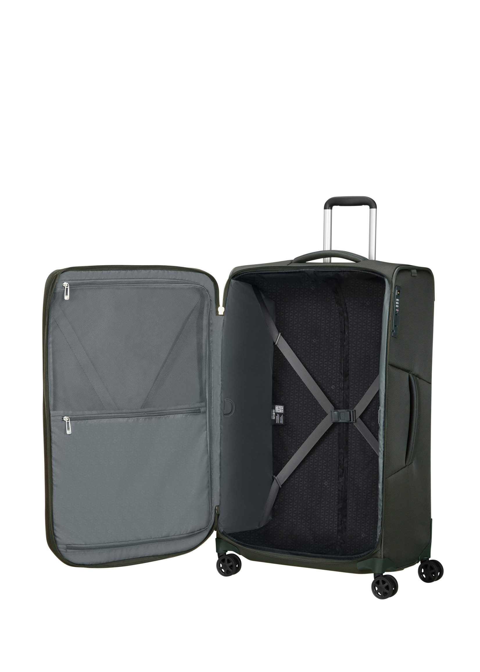 SAMSONITE RESPARK SPINNER 79 EXP FOREST GREEN