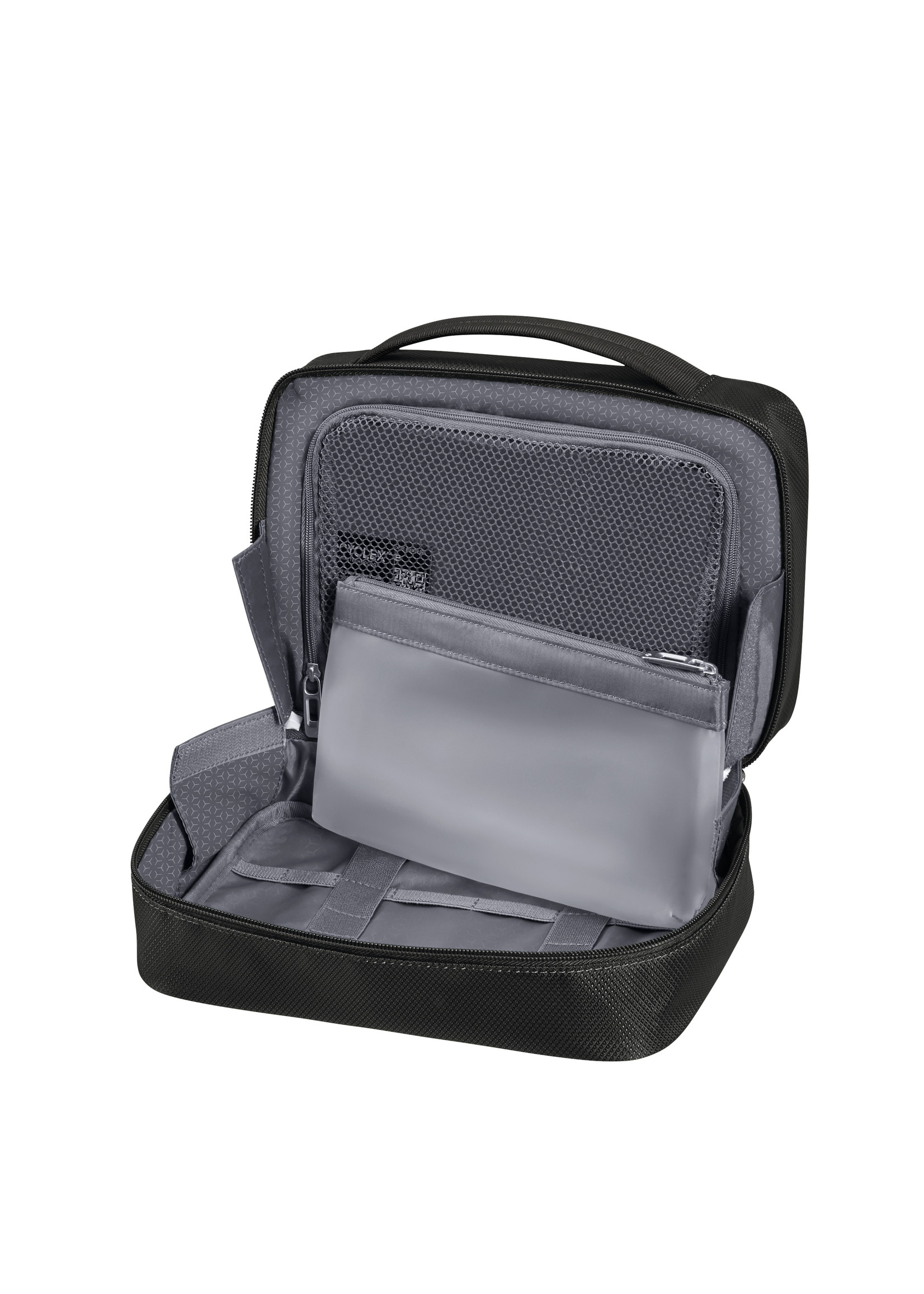 SAMSONITE RESPARK TOILET KIT WEEKENDER OZONE BLACK