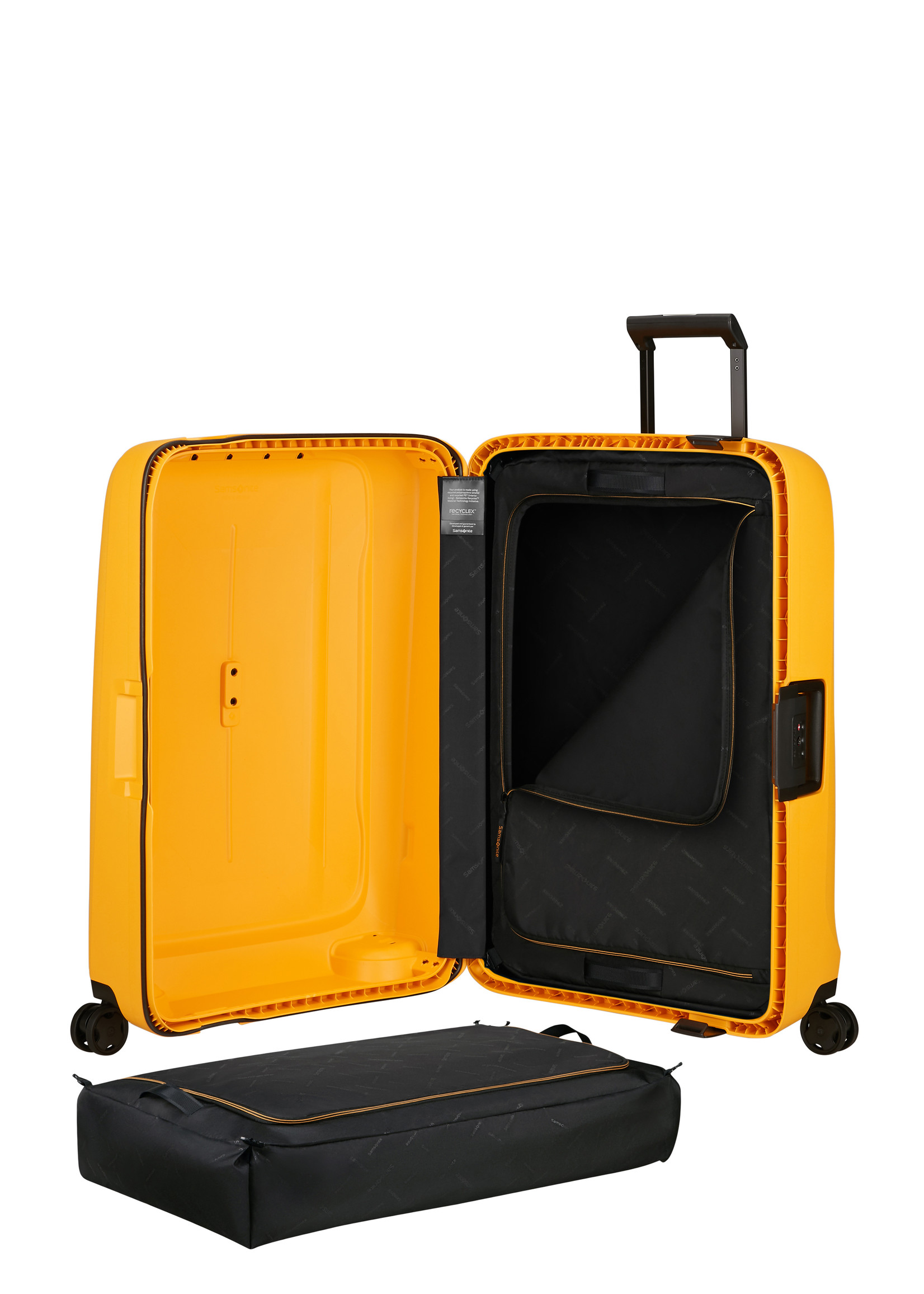 SAMSONITE ESSENS SPINNER 75 RADIANT YELLOW