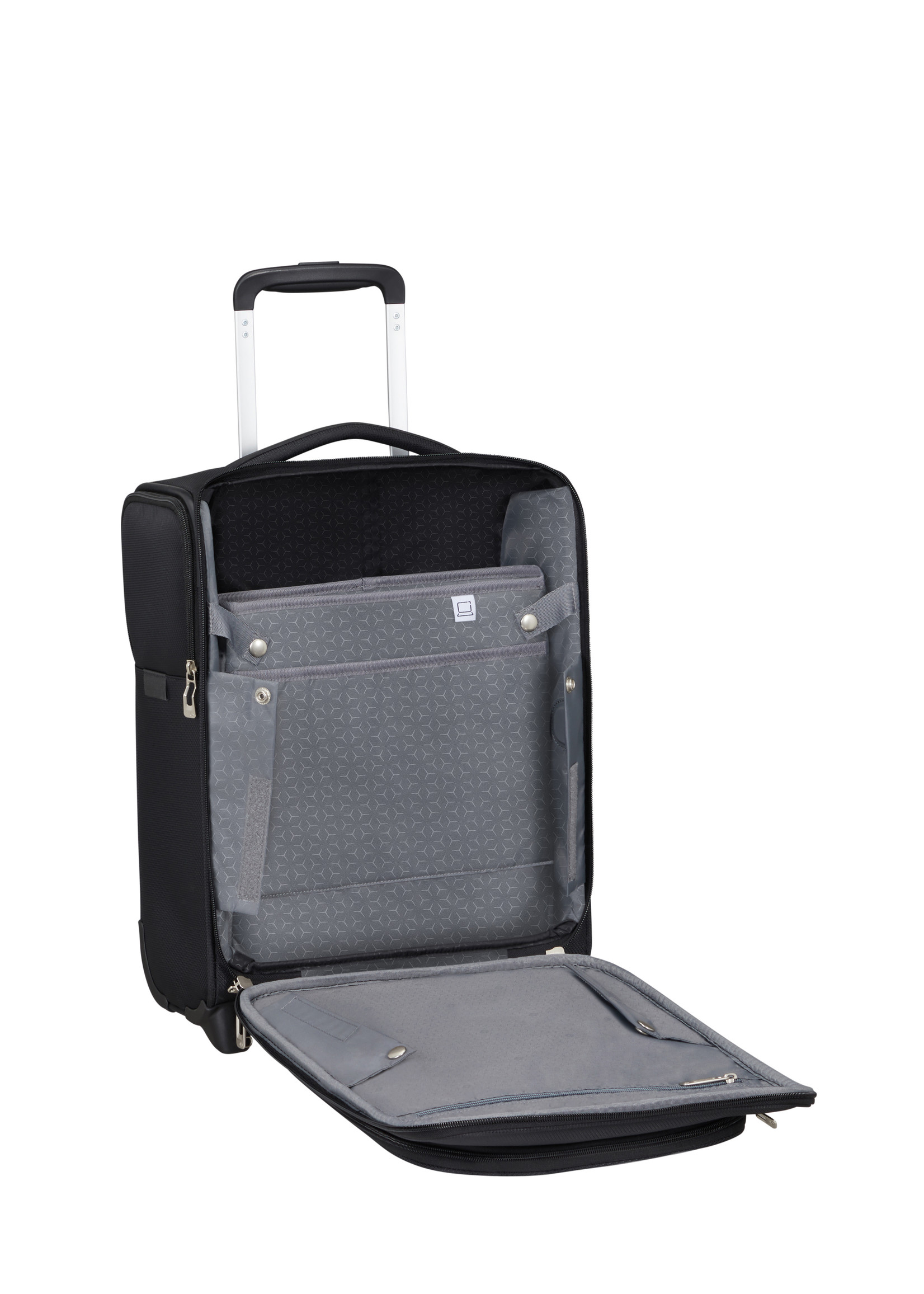 SAMSONITE RESPARK UPRIGHT 45 UNDERSEATER OZONE BLACK