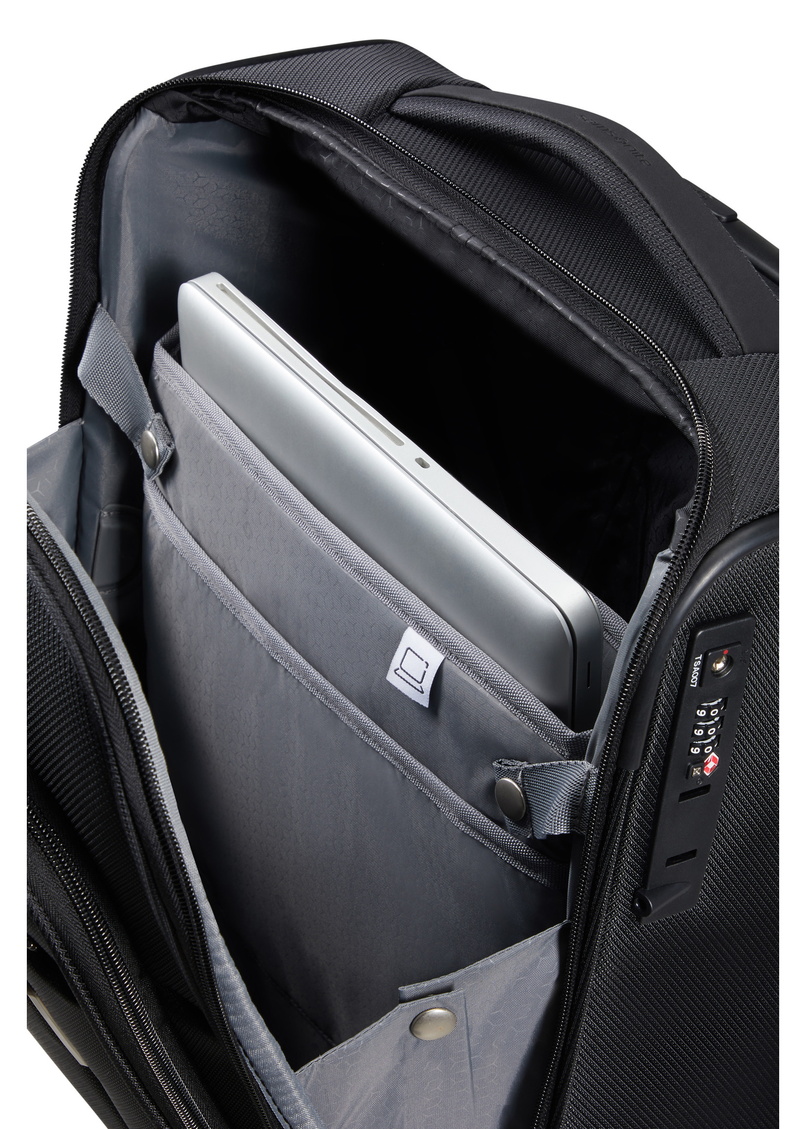 SAMSONITE RESPARK UPRIGHT 45 UNDERSEATER OZONE BLACK