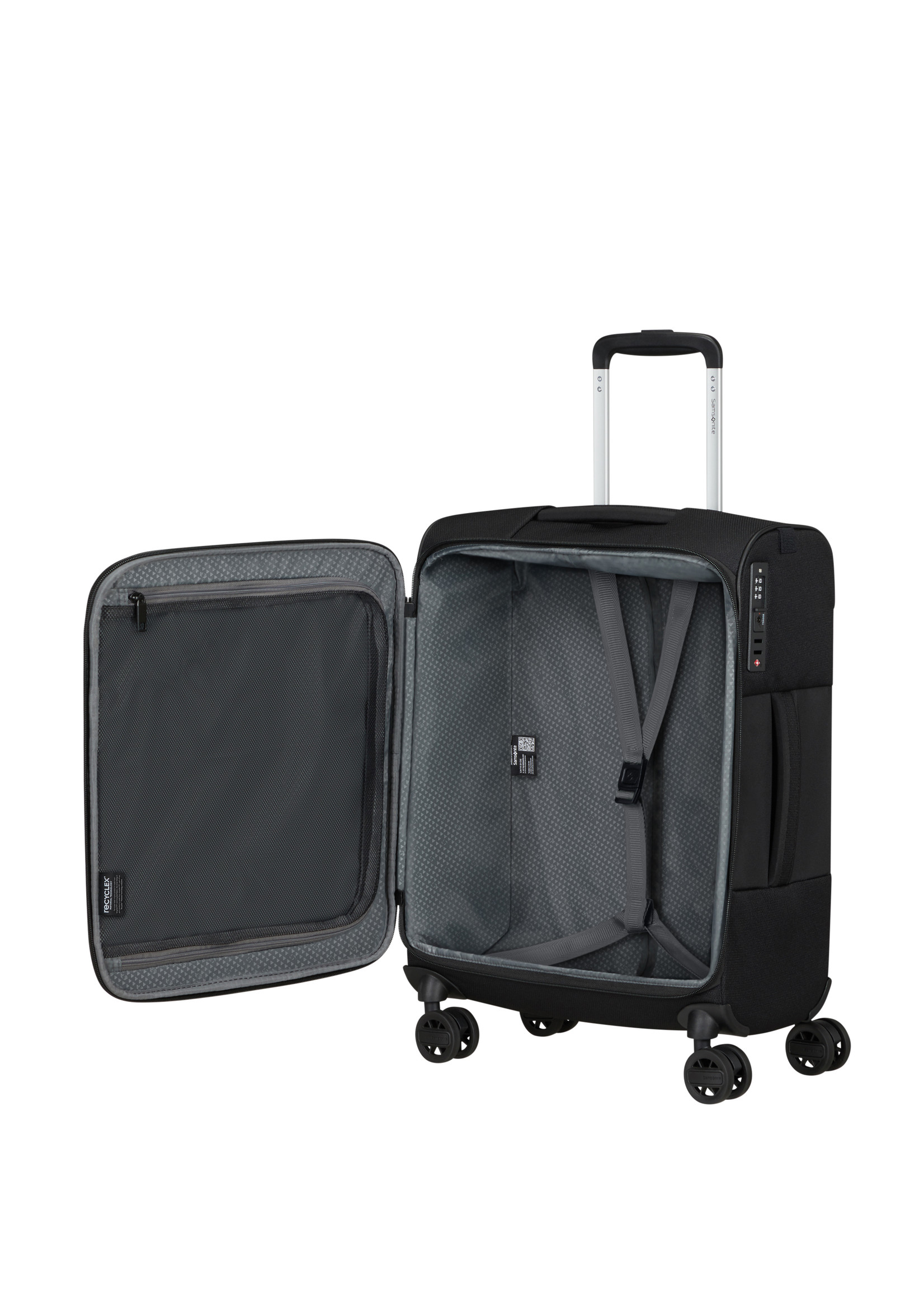 SAMSONITE VAYCAY SPINNER 55 L 40 CM  BLACK