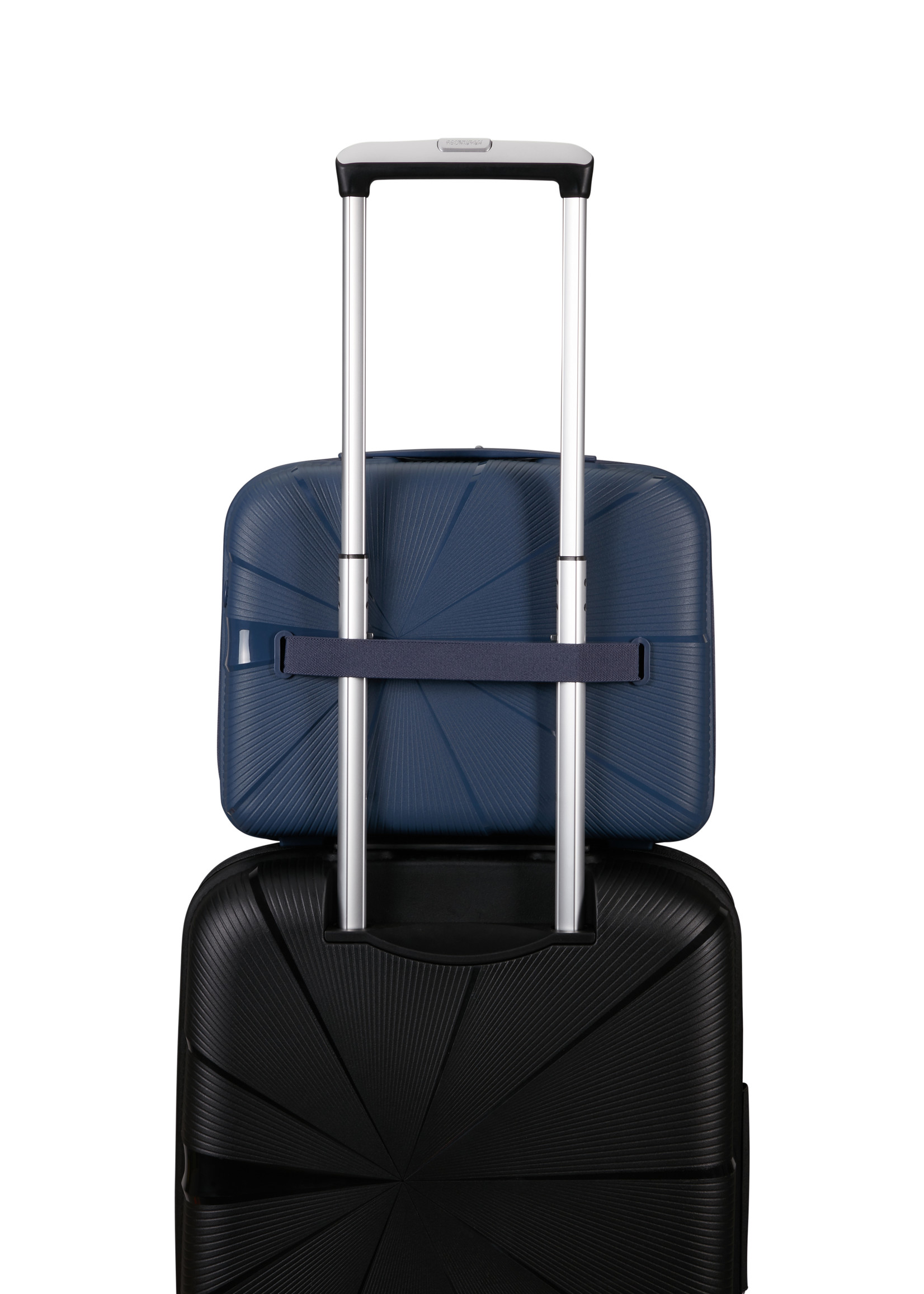 AMERICAN TOURISTER STARVIBE BEAUTY CASE NAVY