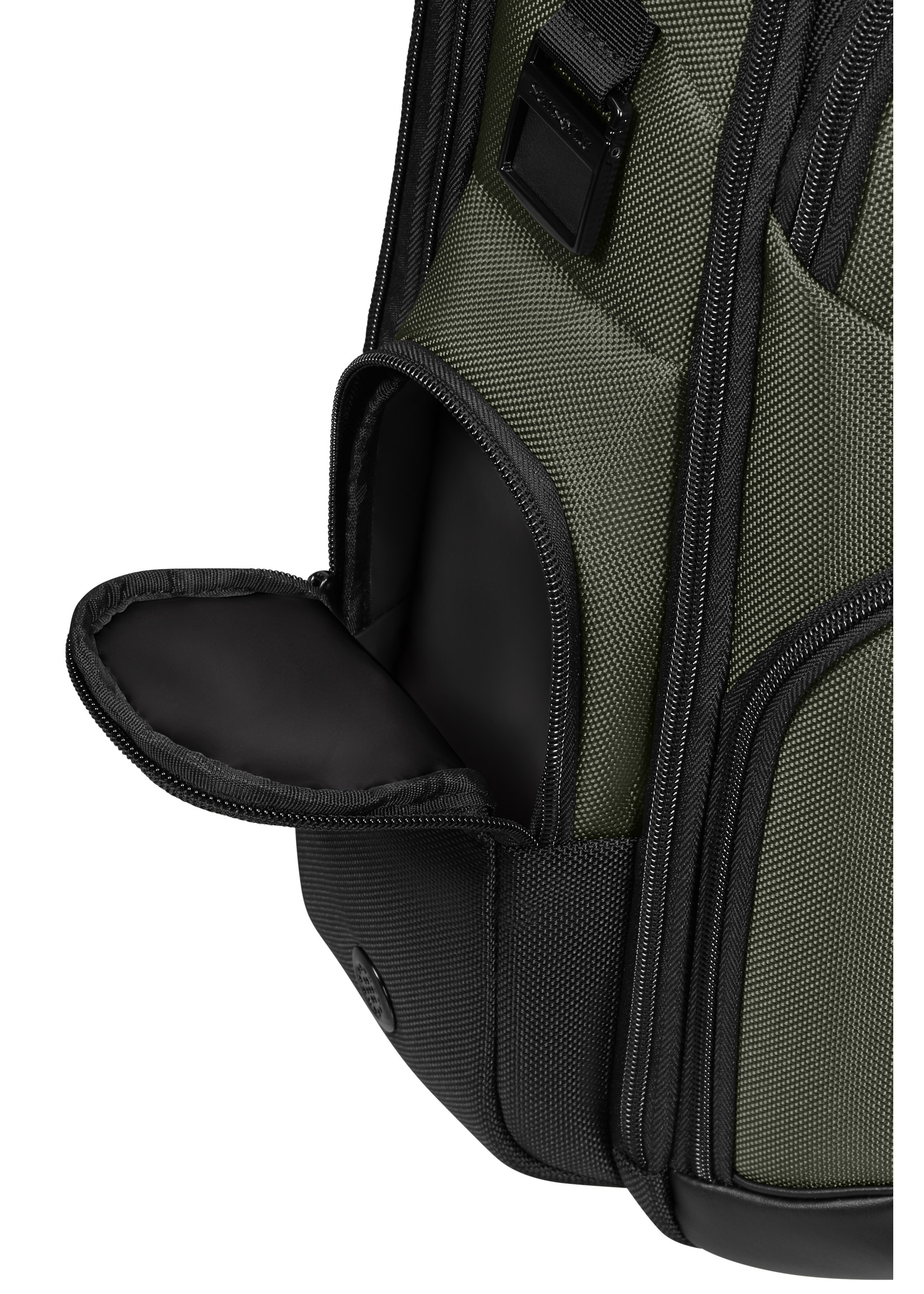 SAMSONITE PRO-DLX 6 BACKPACK 15.6" 3VOL EXP GREEN