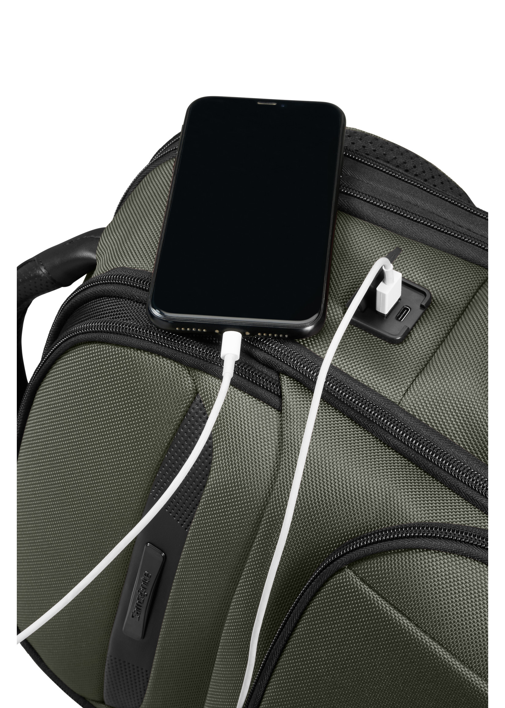 SAMSONITE PRO-DLX 6 BACKPACK 15.6" 3VOL EXP GREEN