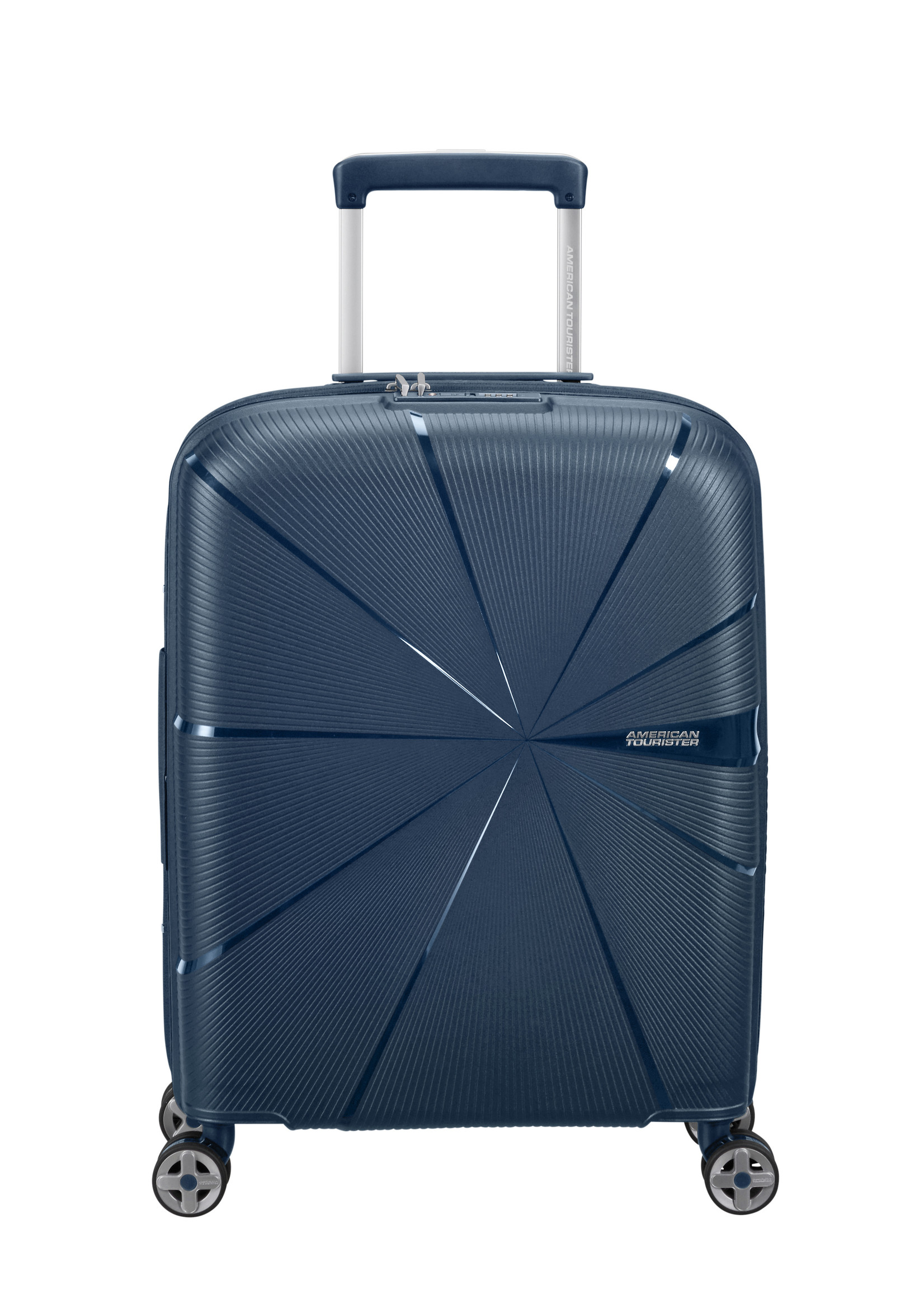 AMERICAN TOURISTER STARVIBE SPINNER 55 EXP NAVY