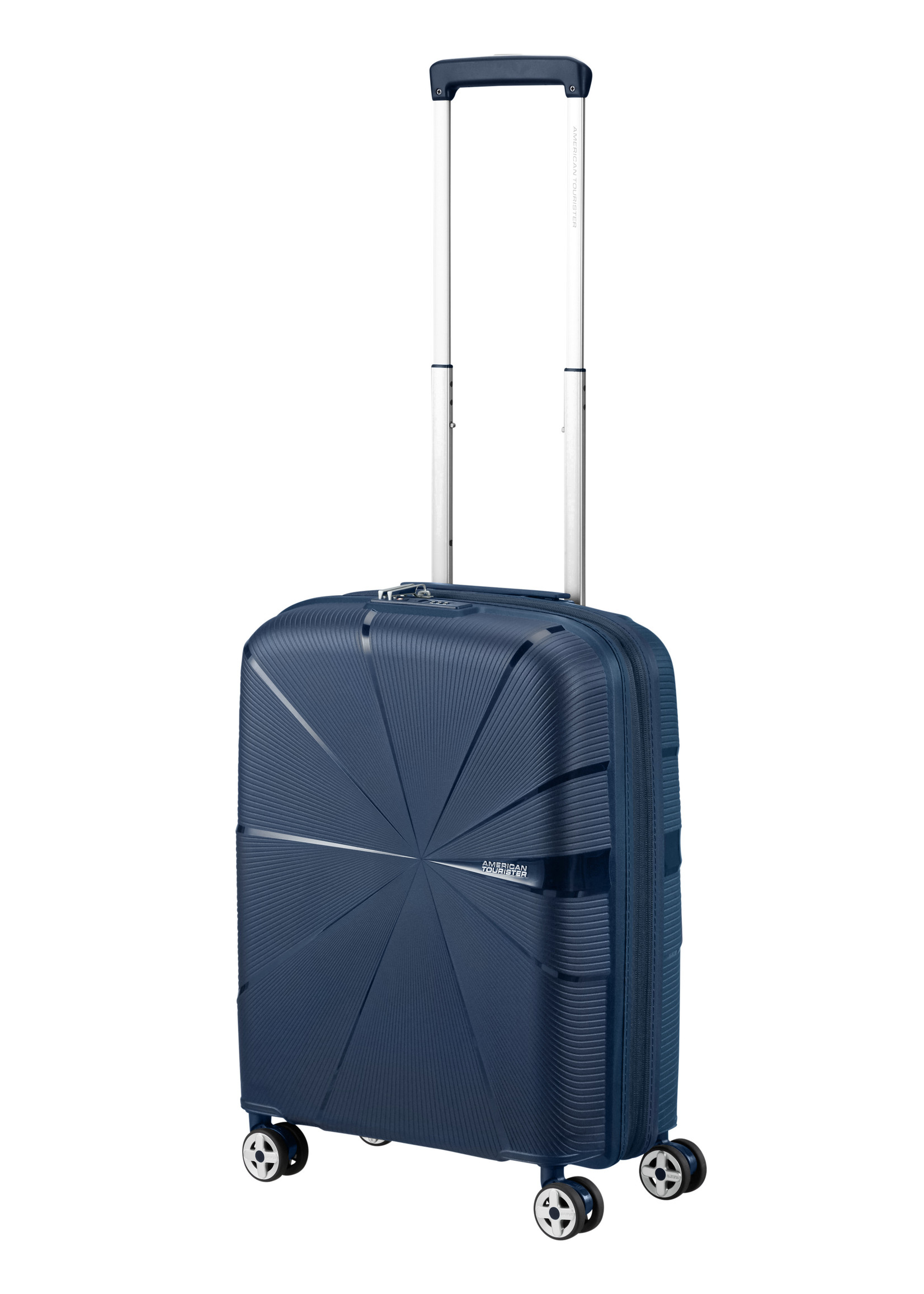 AMERICAN TOURISTER STARVIBE SPINNER 55 EXP NAVY