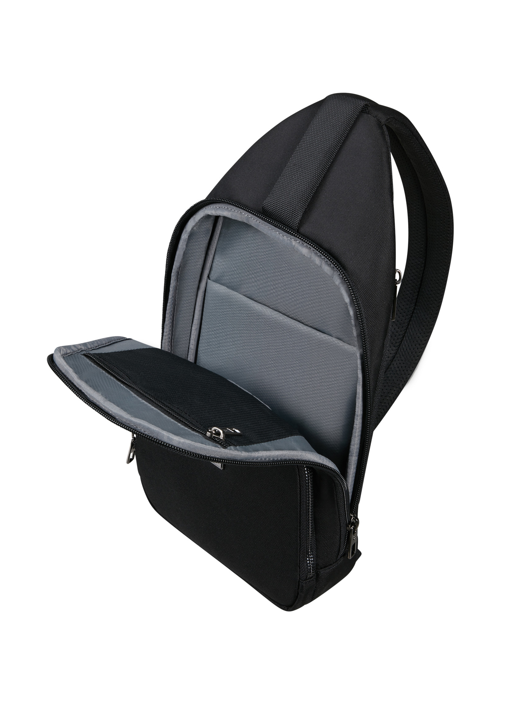SAMSONITE SACKSQUARE SLINGBAG M  BLACK