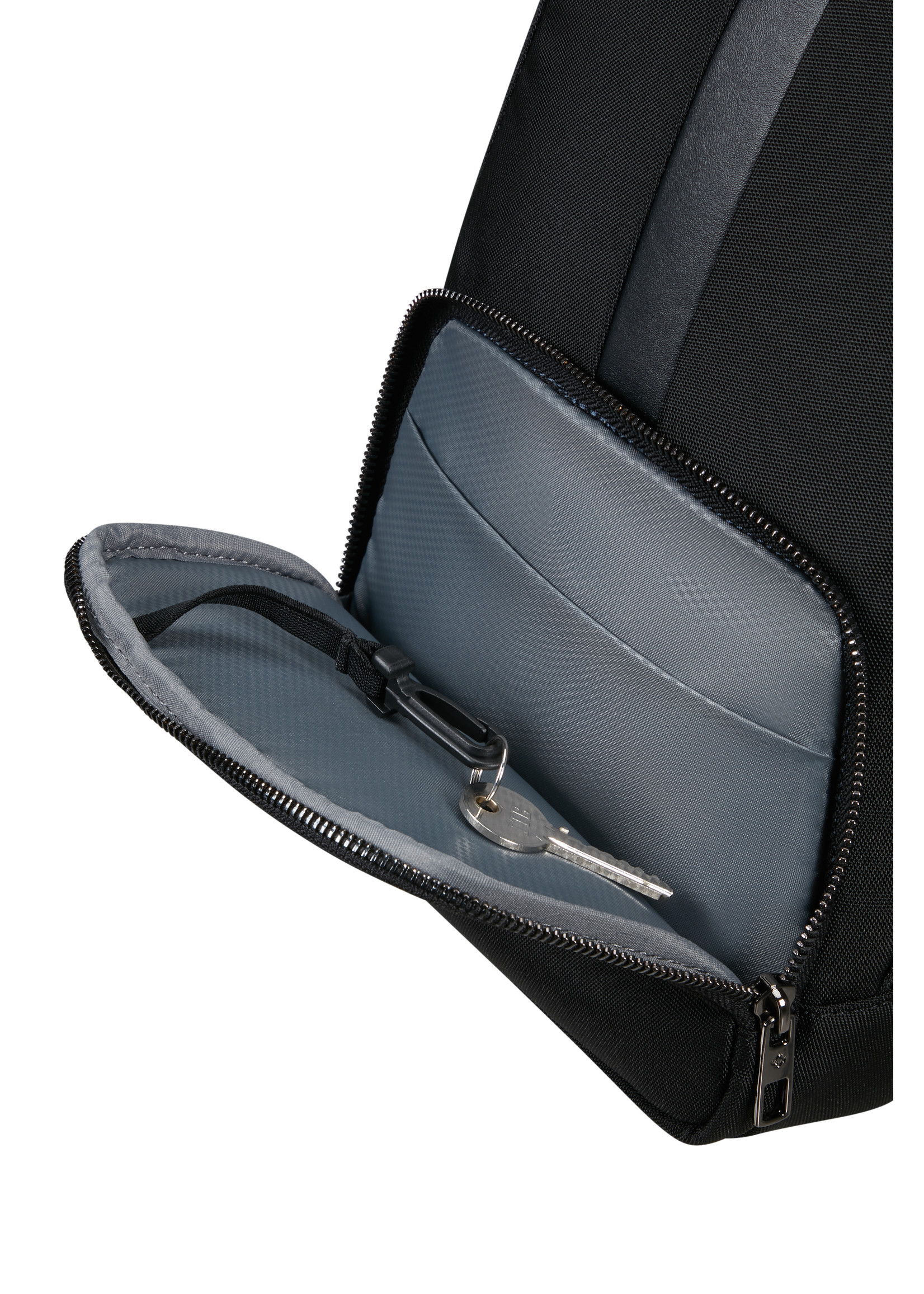 SAMSONITE SACKSQUARE SLINGBAG M  BLACK