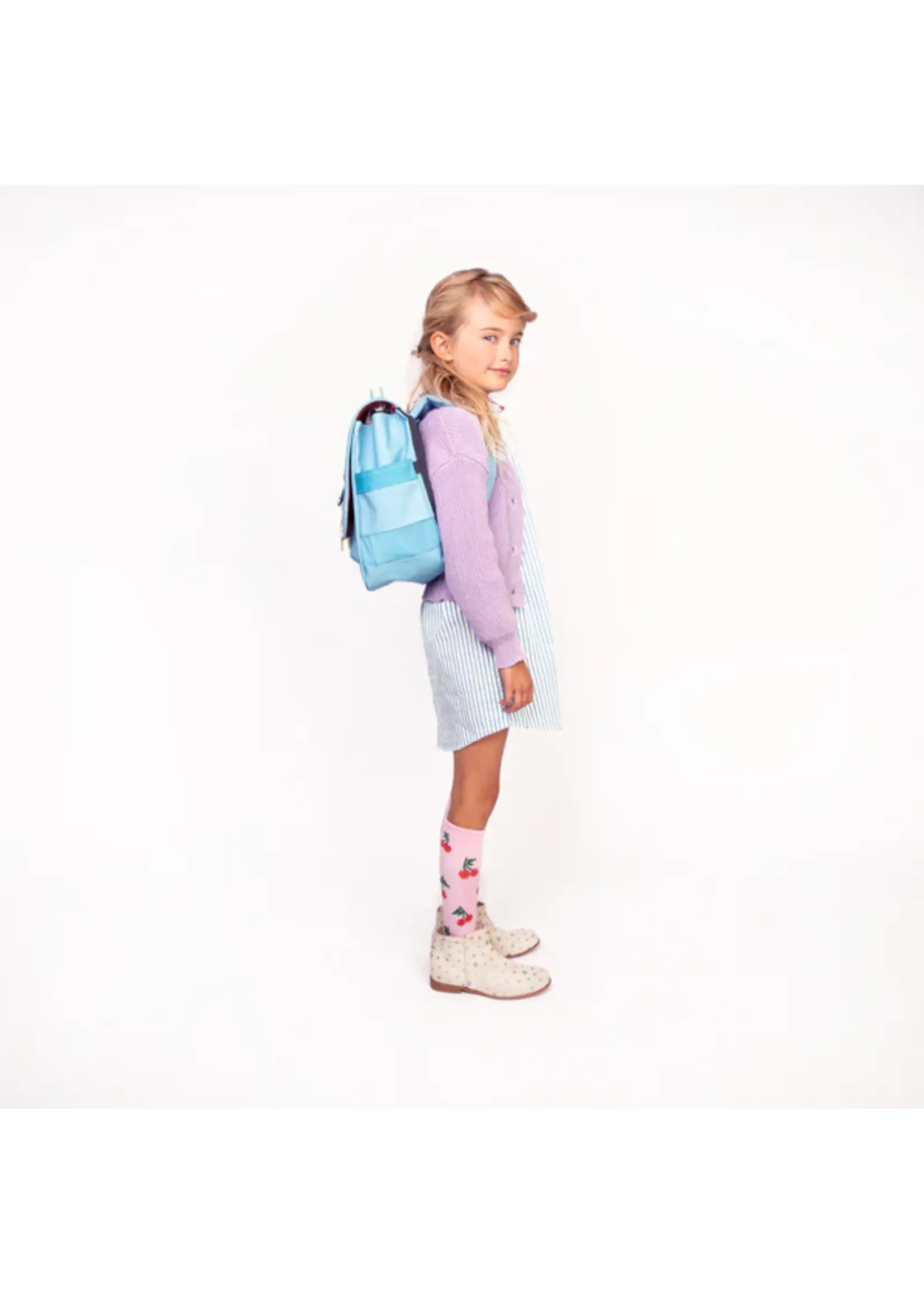 JEUNE PREMIER It Bag Midi Vichy Love Blue