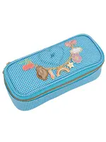 JEUNE PREMIER Pencil Box Vichy Love Blue