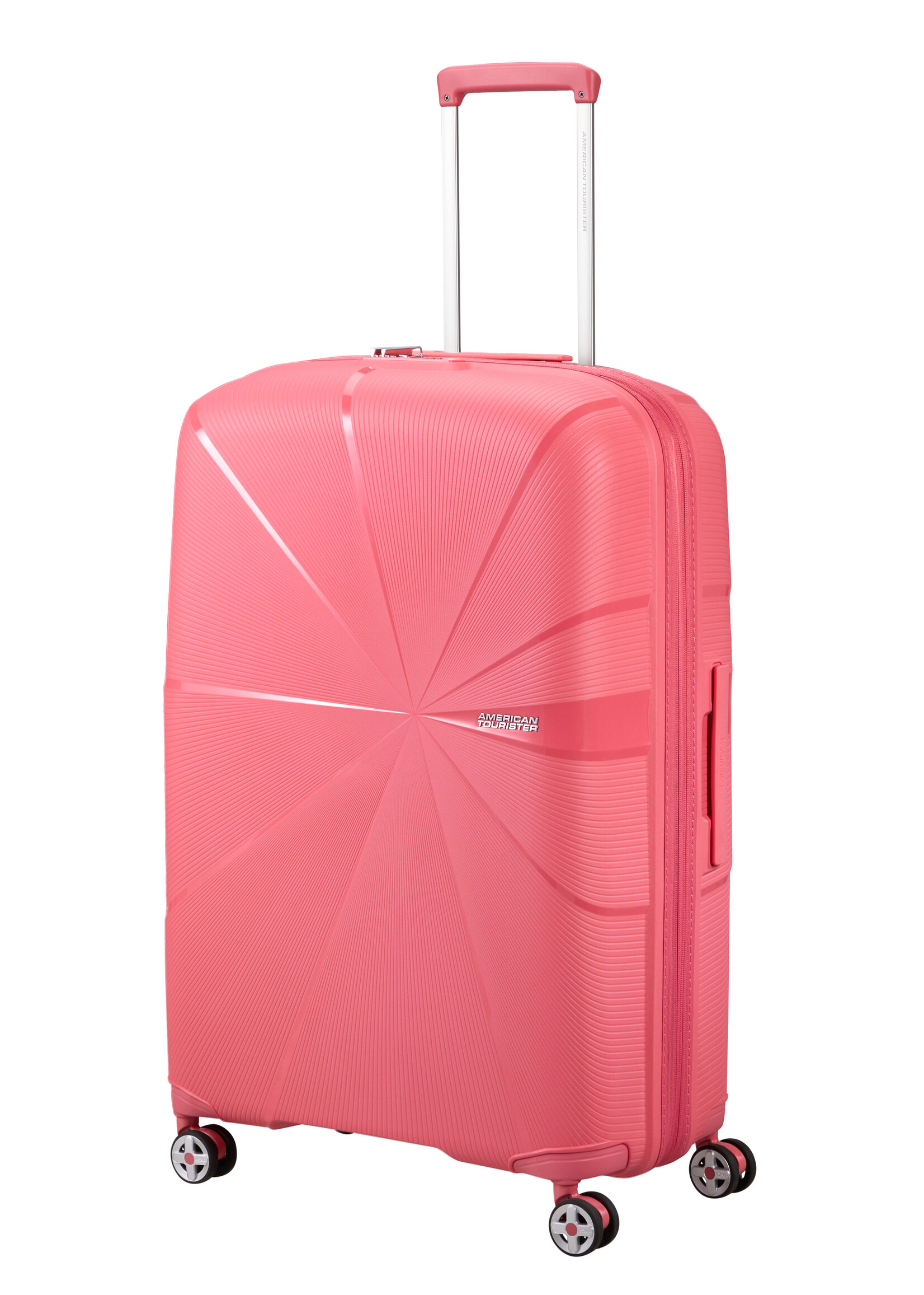 AMERICAN TOURISTER STARVIBE SPINNER 77 EXP SUN KISSED CORAL
