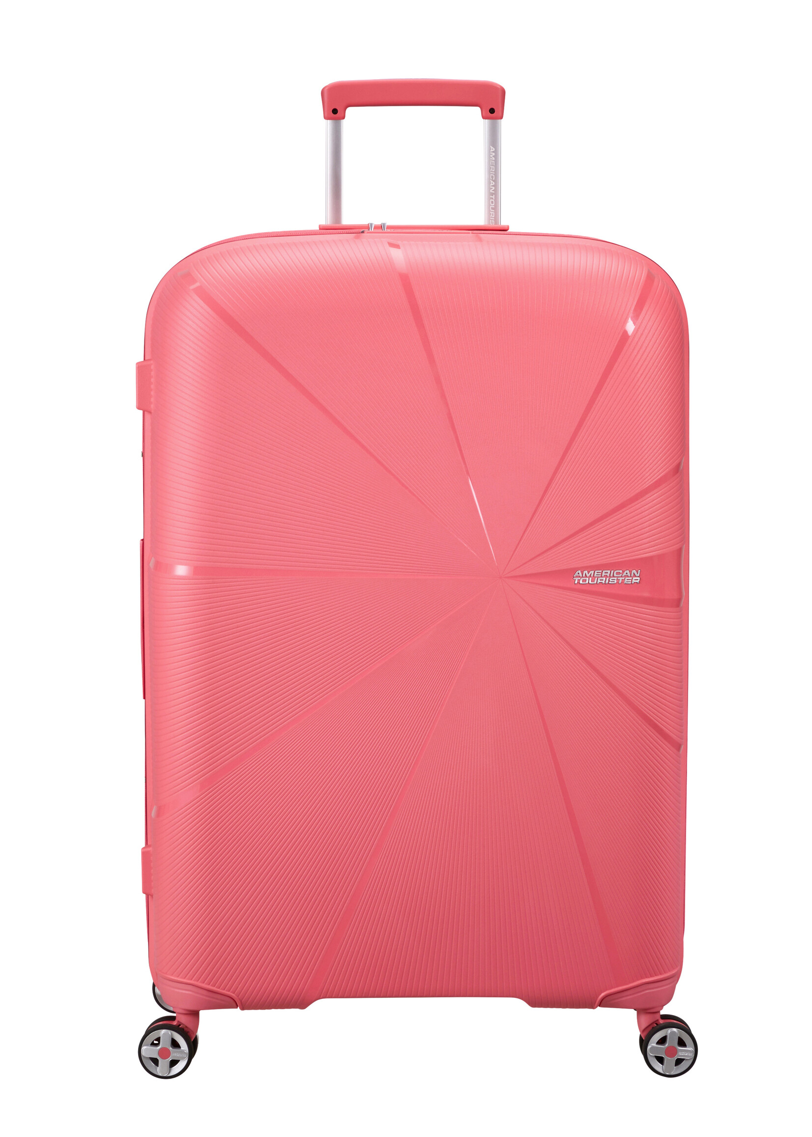 AMERICAN TOURISTER STARVIBE SPINNER 77 EXP SUN KISSED CORAL