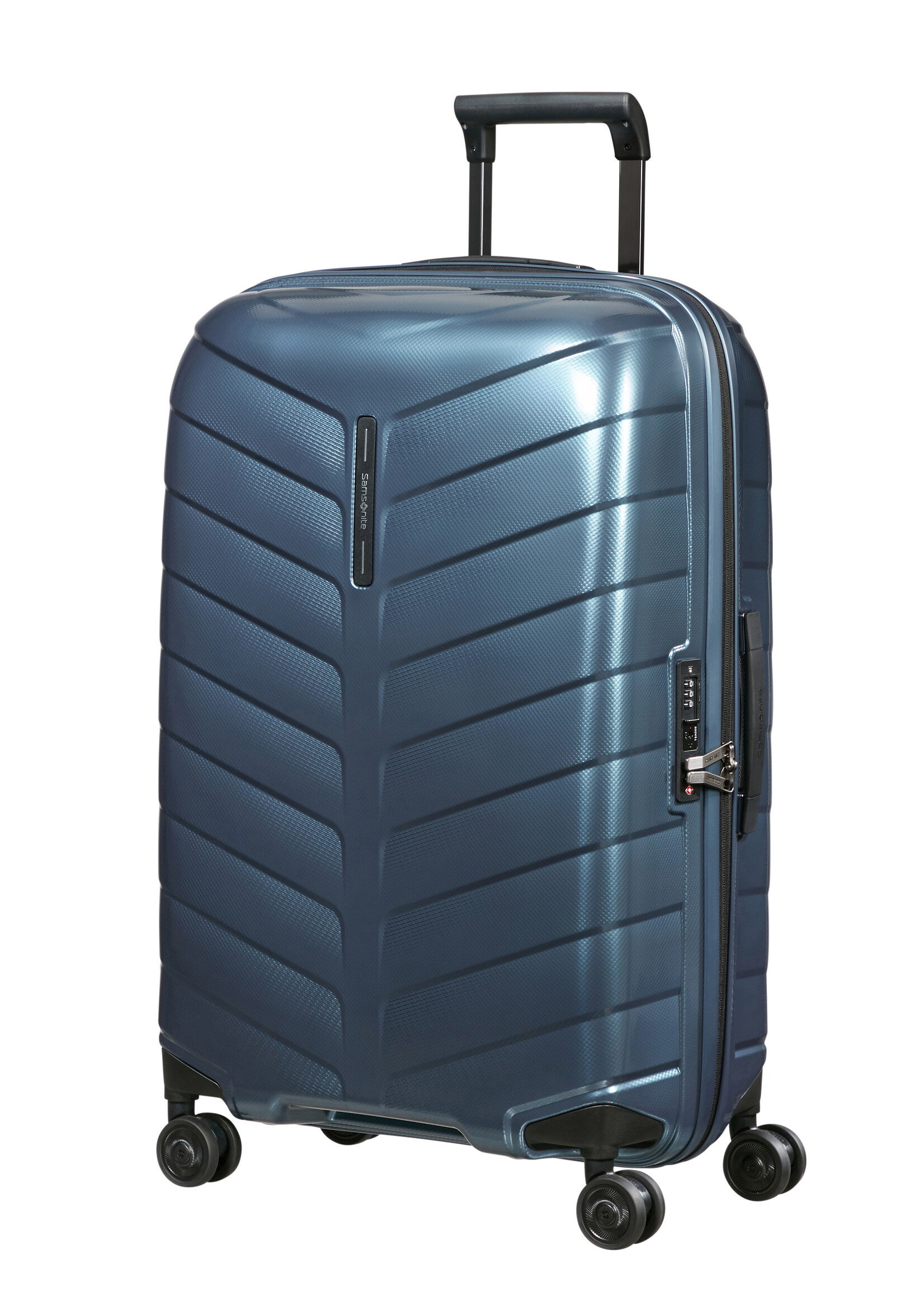 SAMSONITE ATTRIX SPINNER 69/25 STEEL BLUE