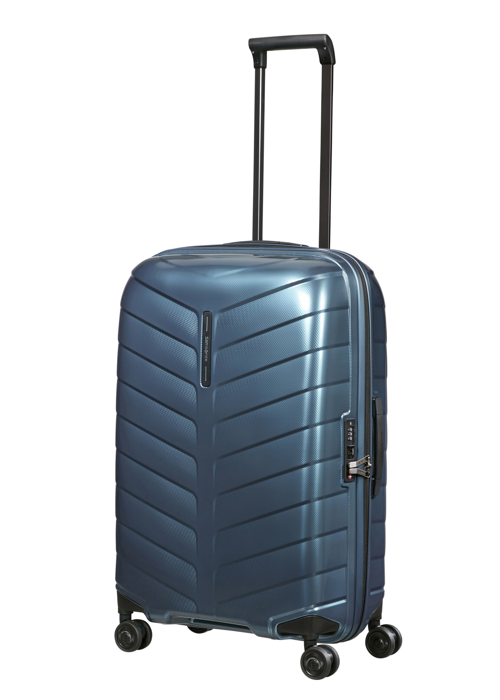 SAMSONITE ATTRIX SPINNER 69/25 STEEL BLUE