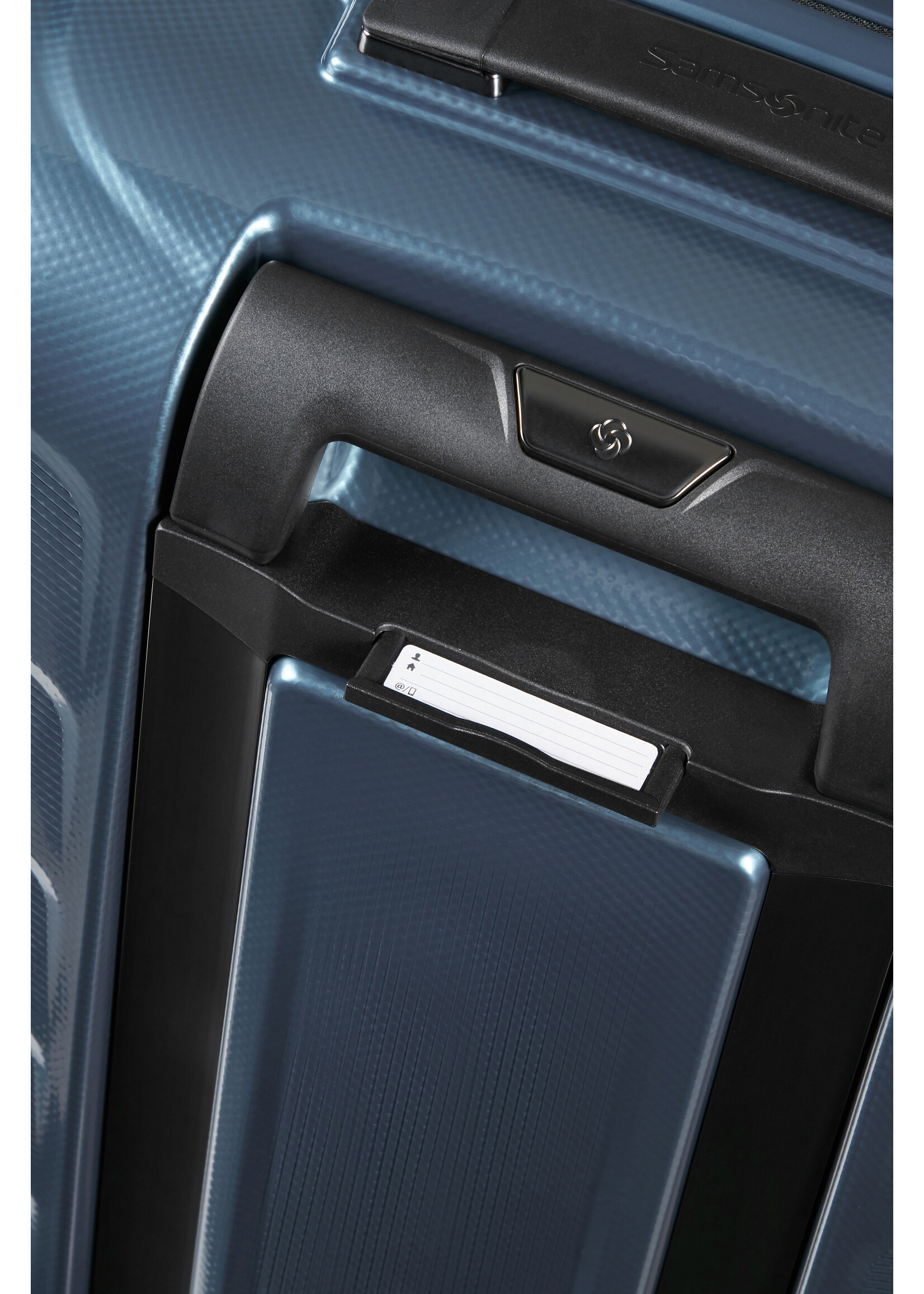 SAMSONITE ATTRIX SPINNER 69/25 STEEL BLUE